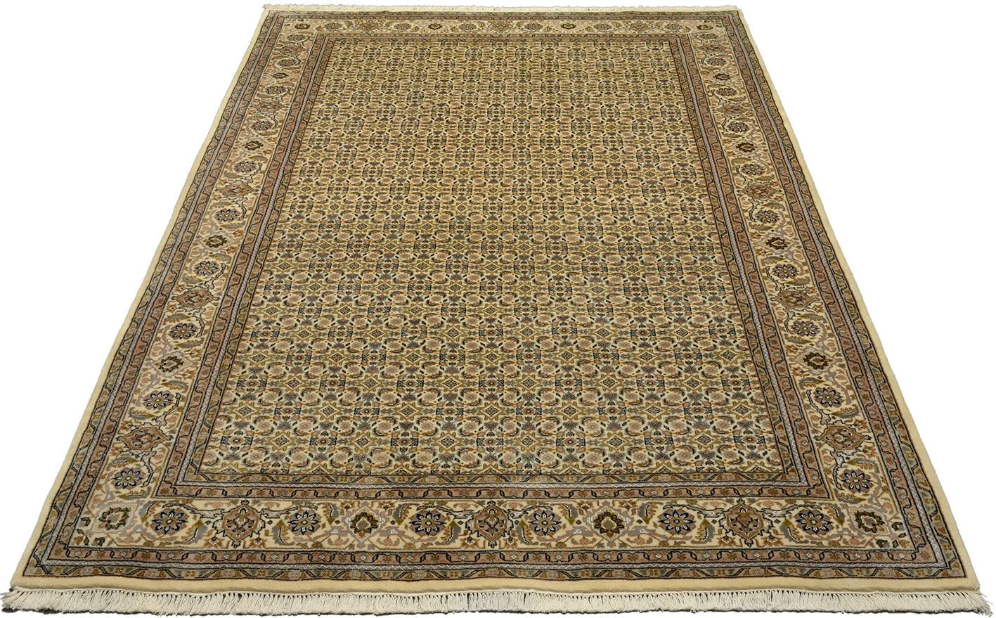 Handgeknüpfter Täbriz Orientteppich 198 × 295 cm