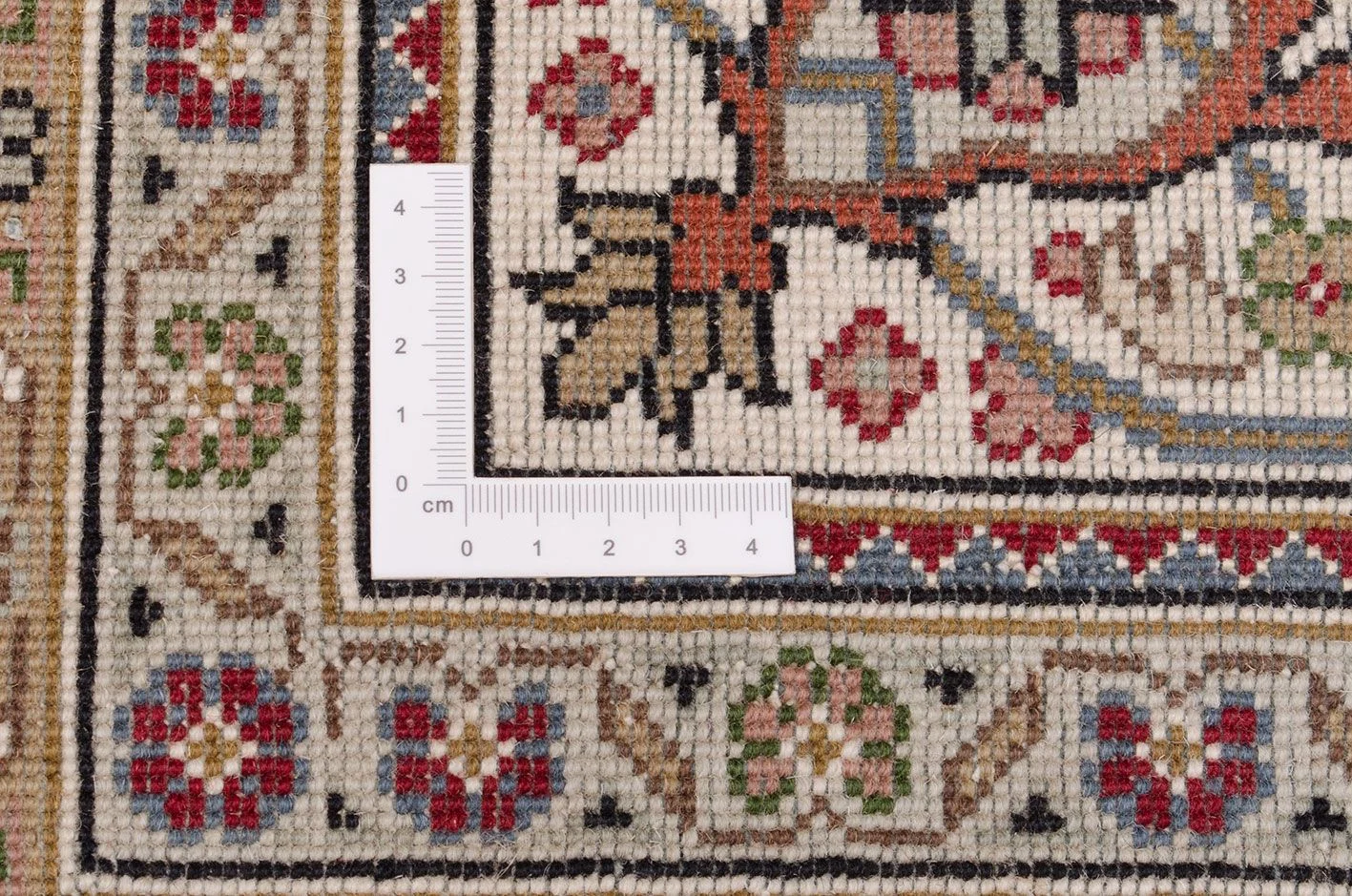 Täbriz Orientteppich 249 × 305 cm aus Wolle, handgeknüpft