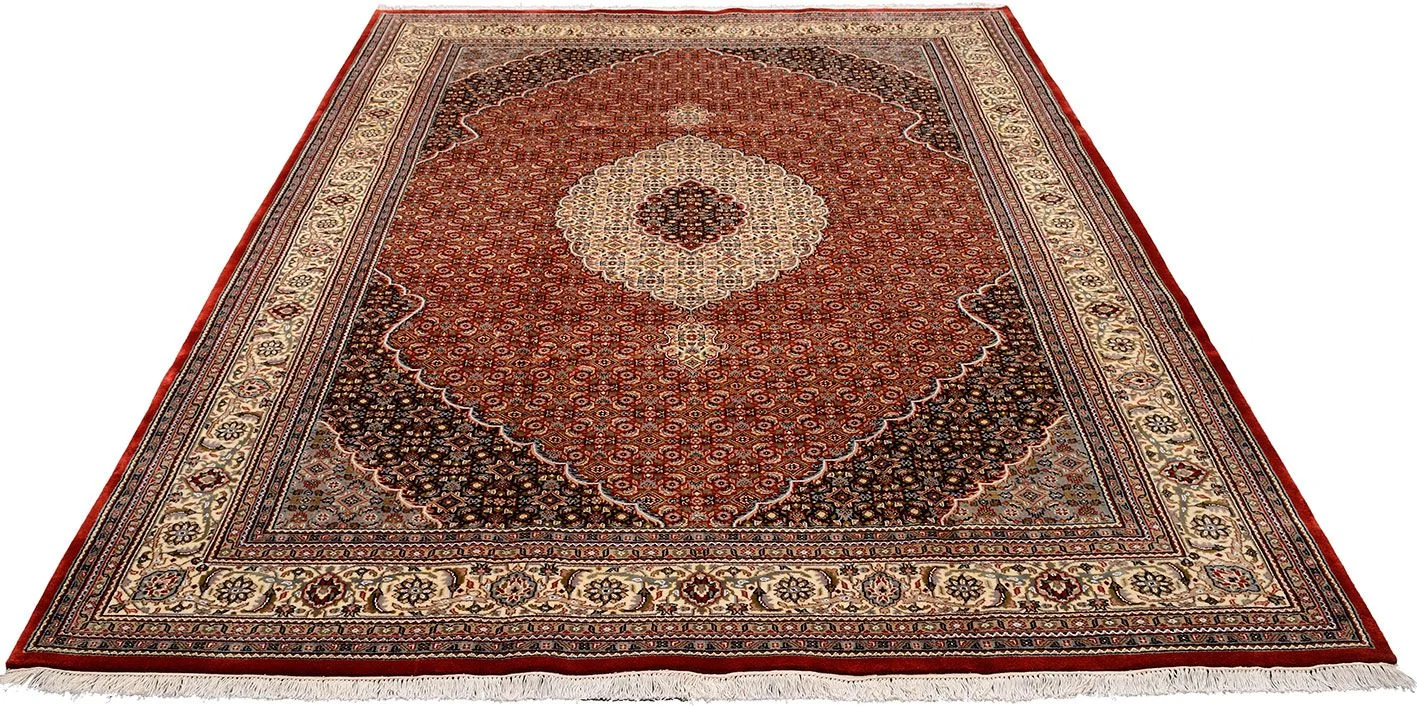 orientteppich-tabriz-251-x-345-cm-schurwolle-handgeknupft-1 Handgeknüpfter Täbriz Orientteppich 251 × 345 cm