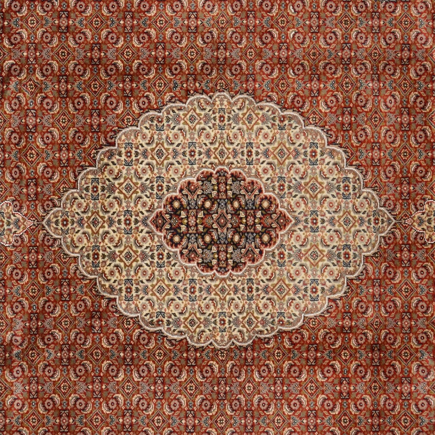 orientteppich-tabriz-251-x-345-cm-schurwolle-handgeknupft-3 Handgeknüpfter Täbriz Orientteppich 251 × 345 cm
