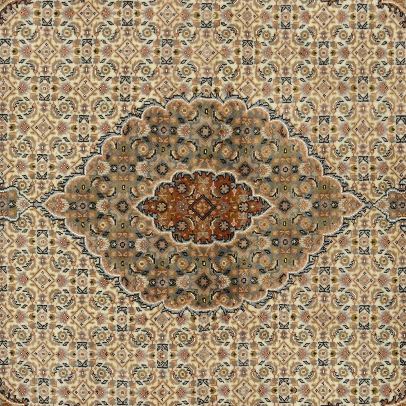 Täbriz Orientteppich aus Indien, 194 × 245 cm