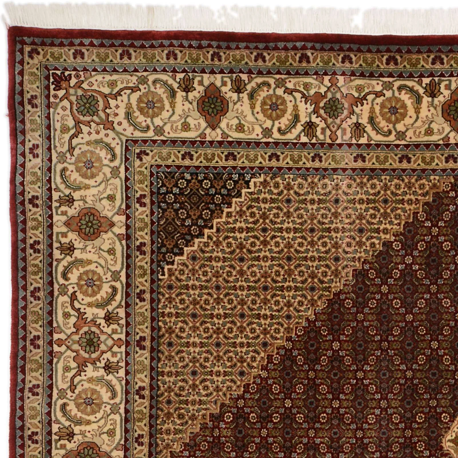 orientteppich-tabriz-206-x-298-cm-schurwolle-handgeknupft-5 Handgeknüpfter Täbriz Orientteppich 206 × 298 cm