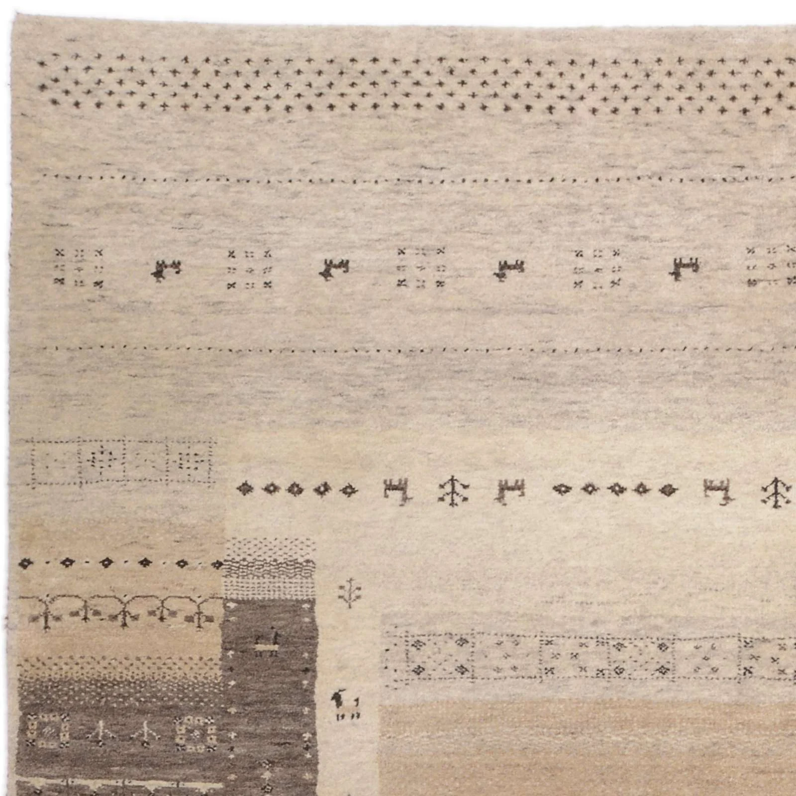 Handgeknüpfter Loribaft Orientteppich, 176 × 246 cm, Wolle