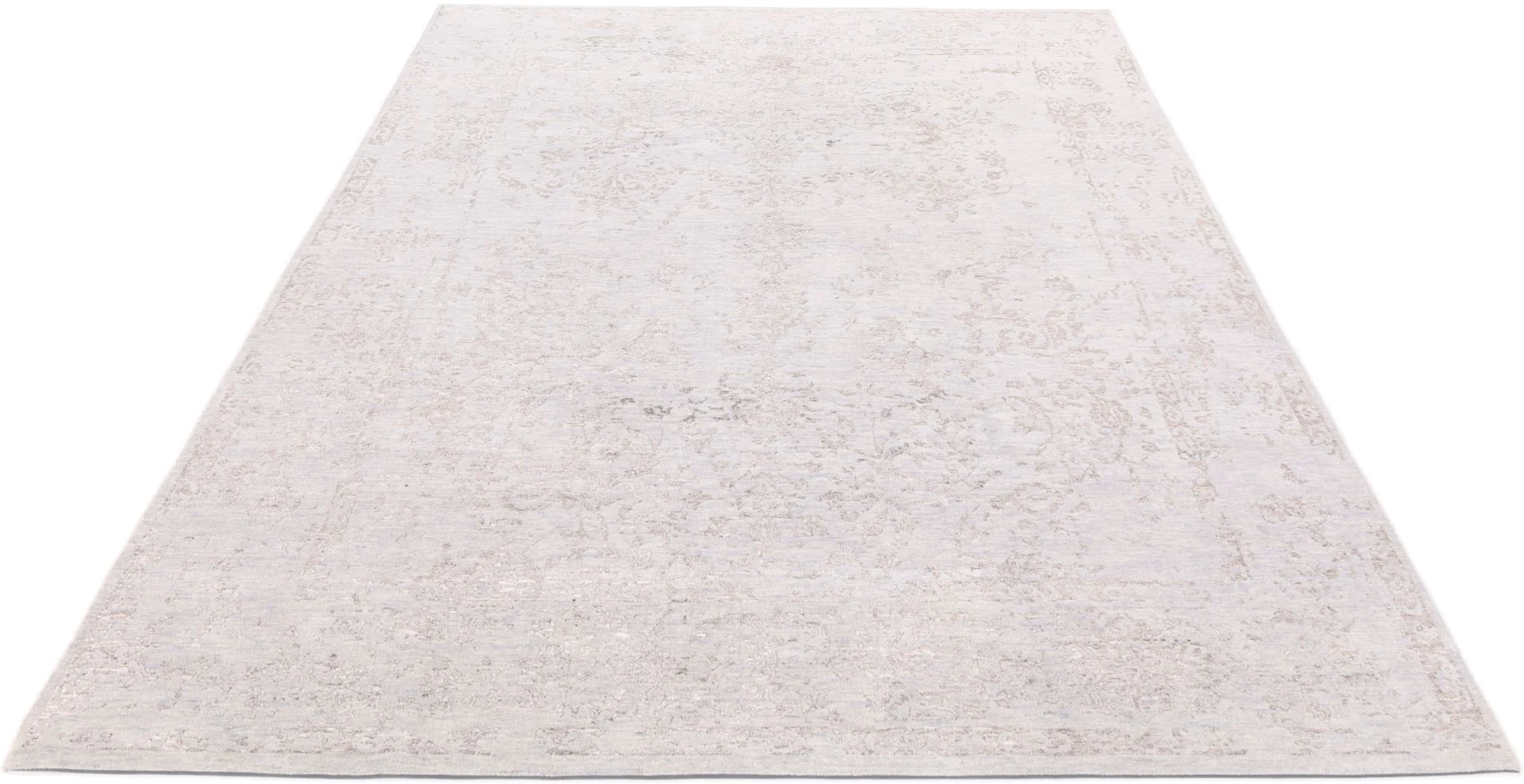 Orientteppich 239 × 309 cm aus Wolle & Seide, handgeknüpft