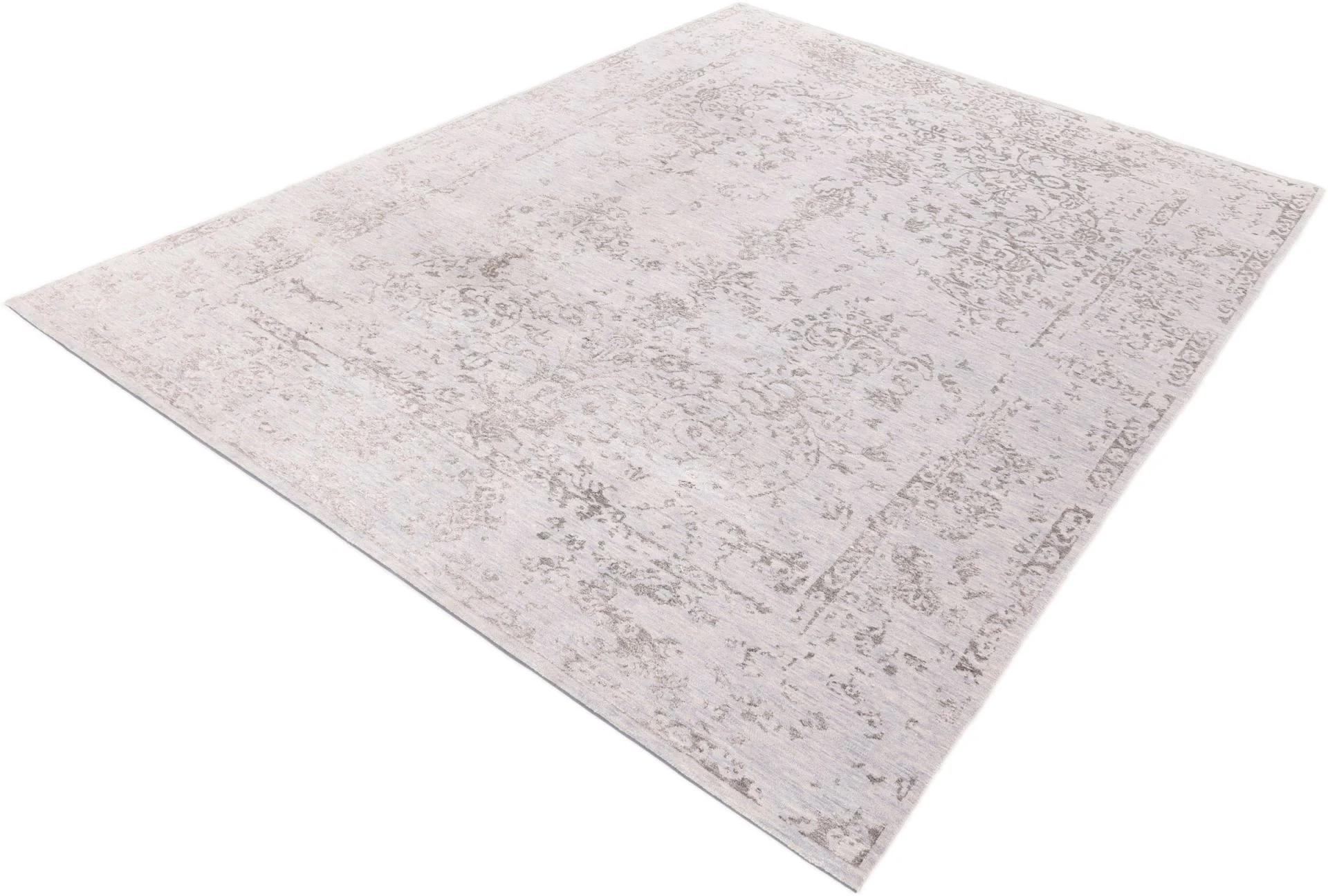 Orientteppich 239 × 309 cm aus Wolle & Seide, handgeknüpft