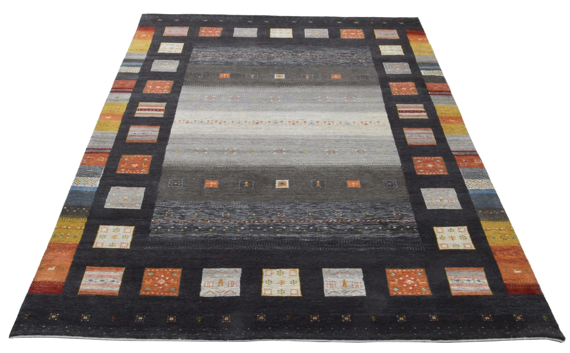 Handgeknüpfter Loribaft Orientteppich, 205 × 305 cm, Wolle