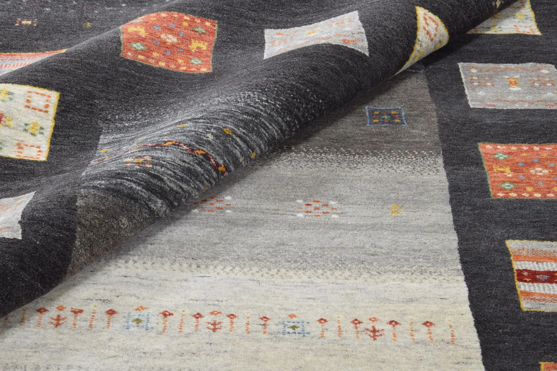 Handgeknüpfter Loribaft Orientteppich, 205 × 305 cm, Wolle