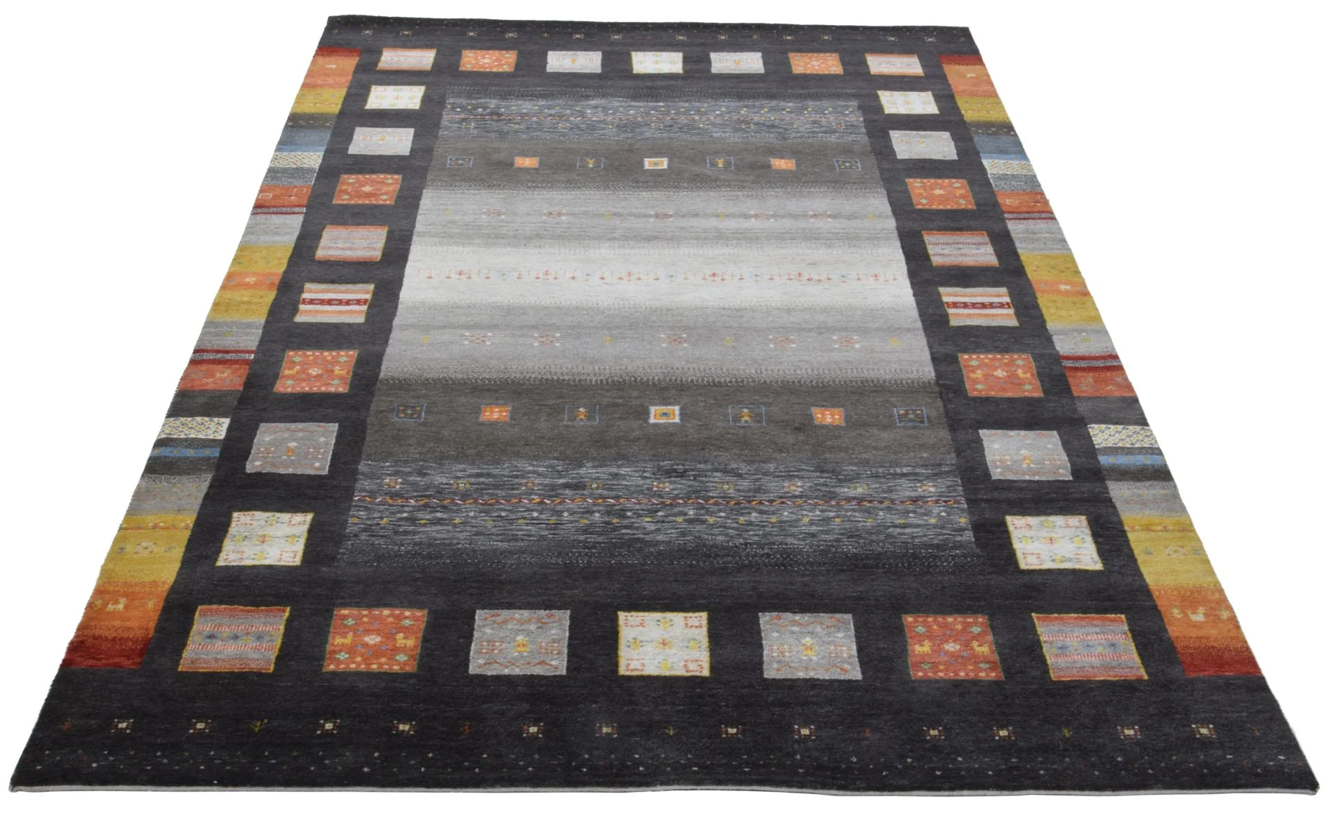 Handgeknüpfter Loribaft Orientteppich, 205 × 305 cm, Wolle