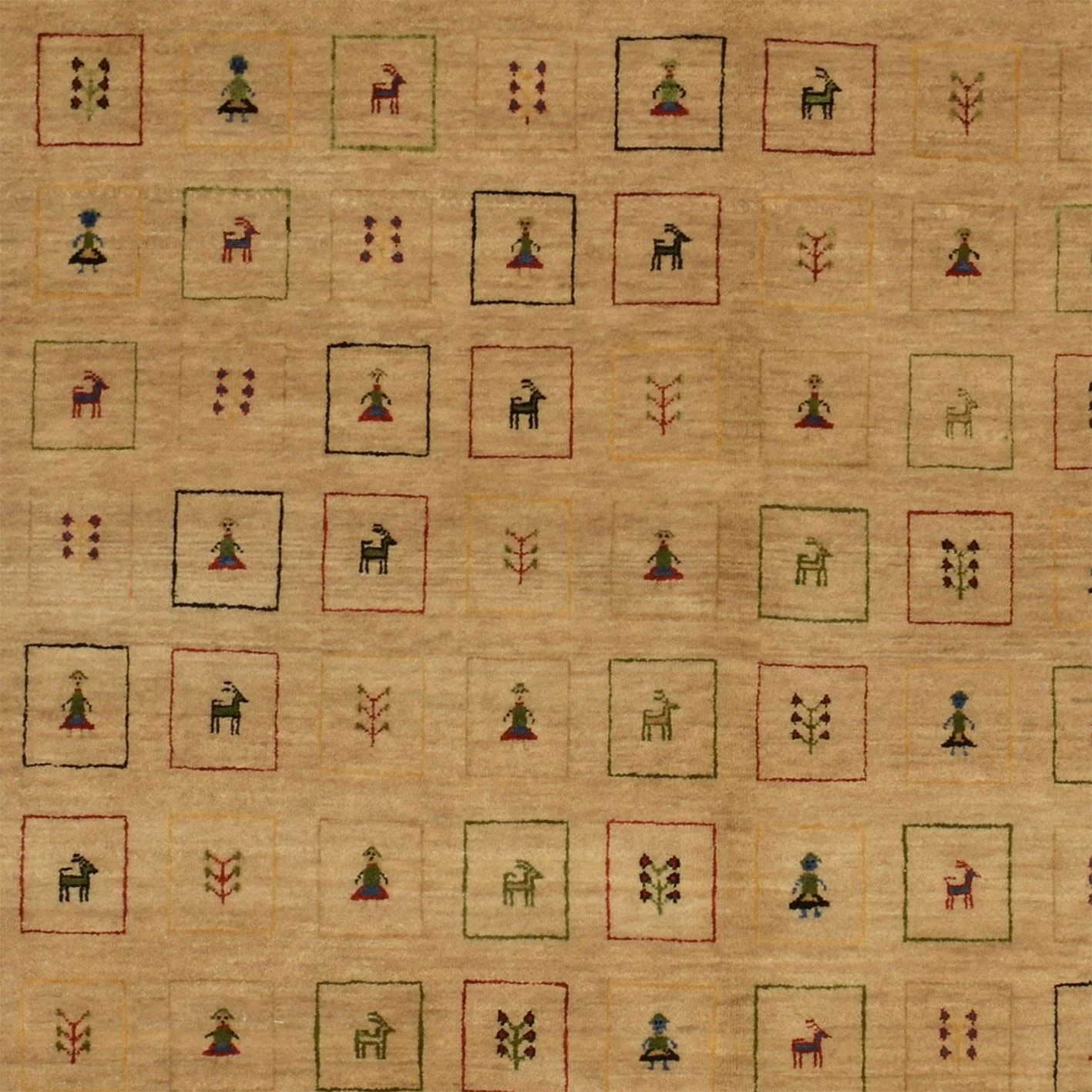Loribaft Orientteppich 166 × 245 cm aus Wolle, handgeknüpft