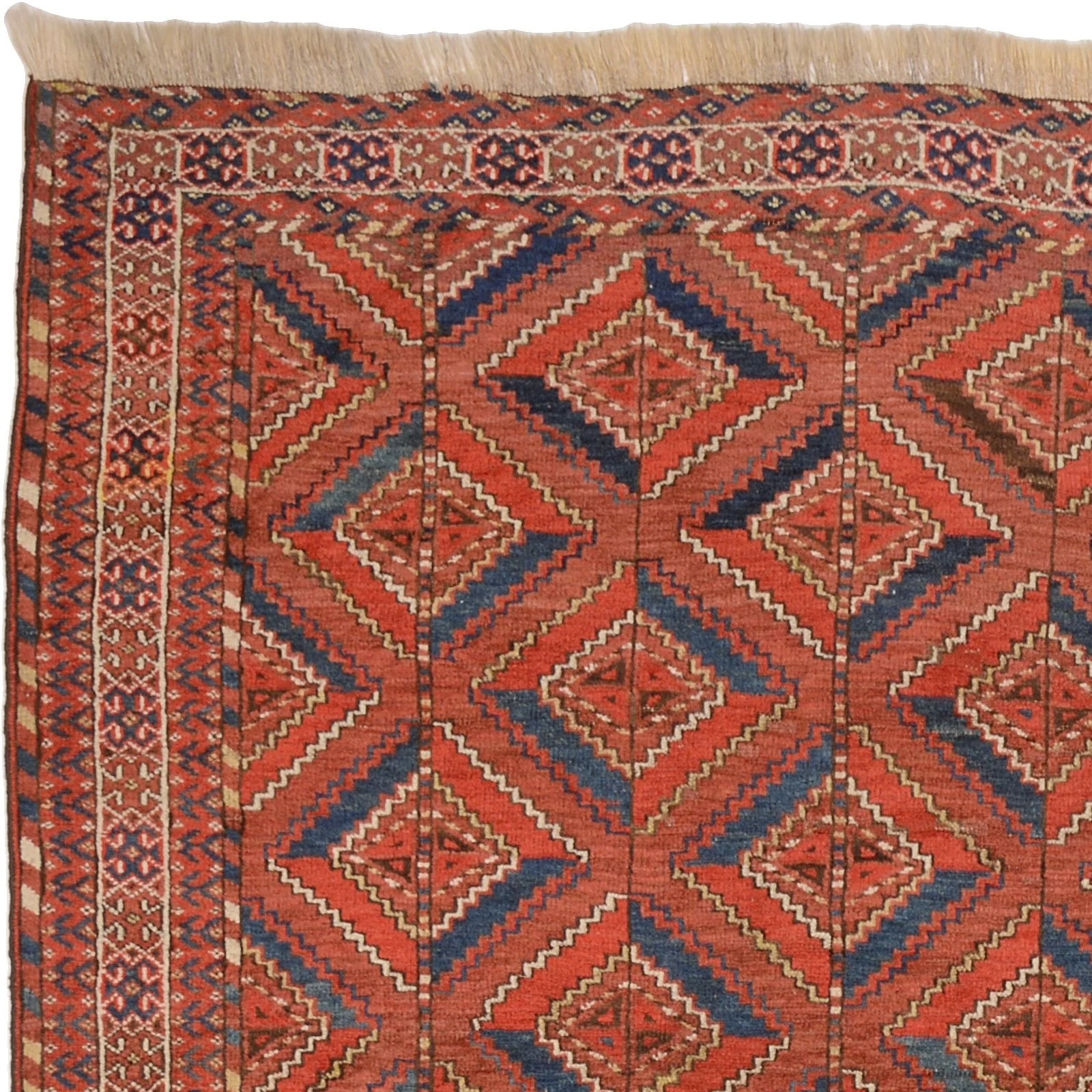 Orientteppich 200 × 260 cm aus Wolle, handgeknüpft