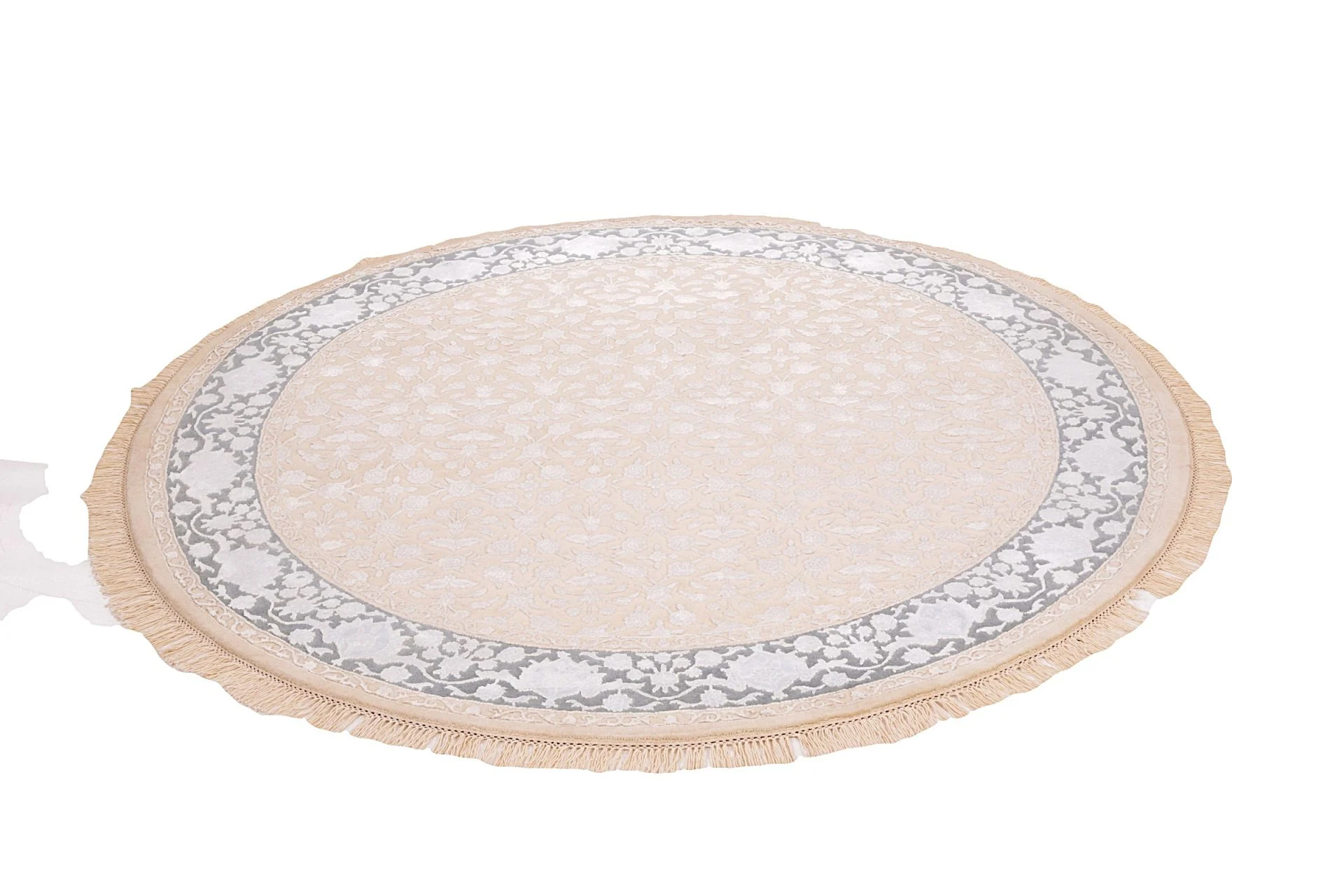 Handgeknüpfter Täbriz Orientteppich, 200 × 200 cm, Wolle