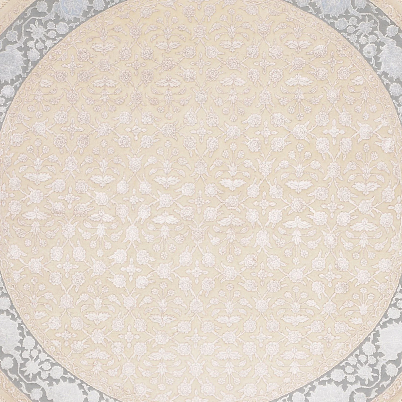 Handgeknüpfter Täbriz Orientteppich, 200 × 200 cm, Wolle