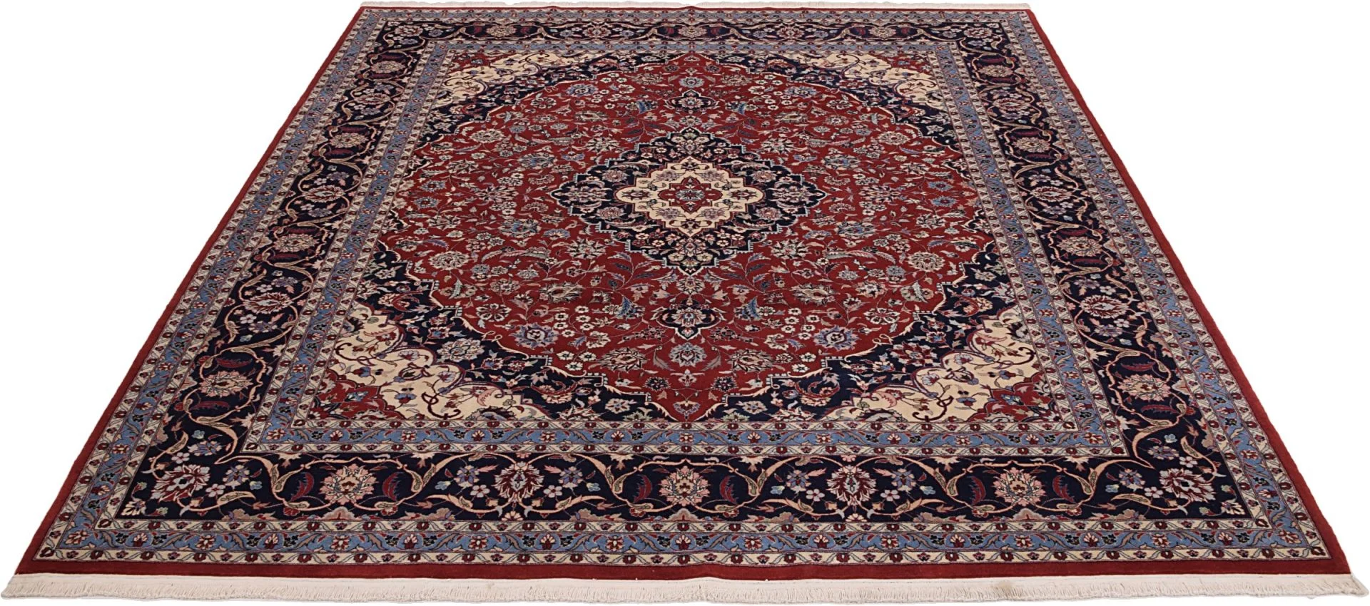 Handgeknüpfter Isfahan Teppich 257 × 310 cm