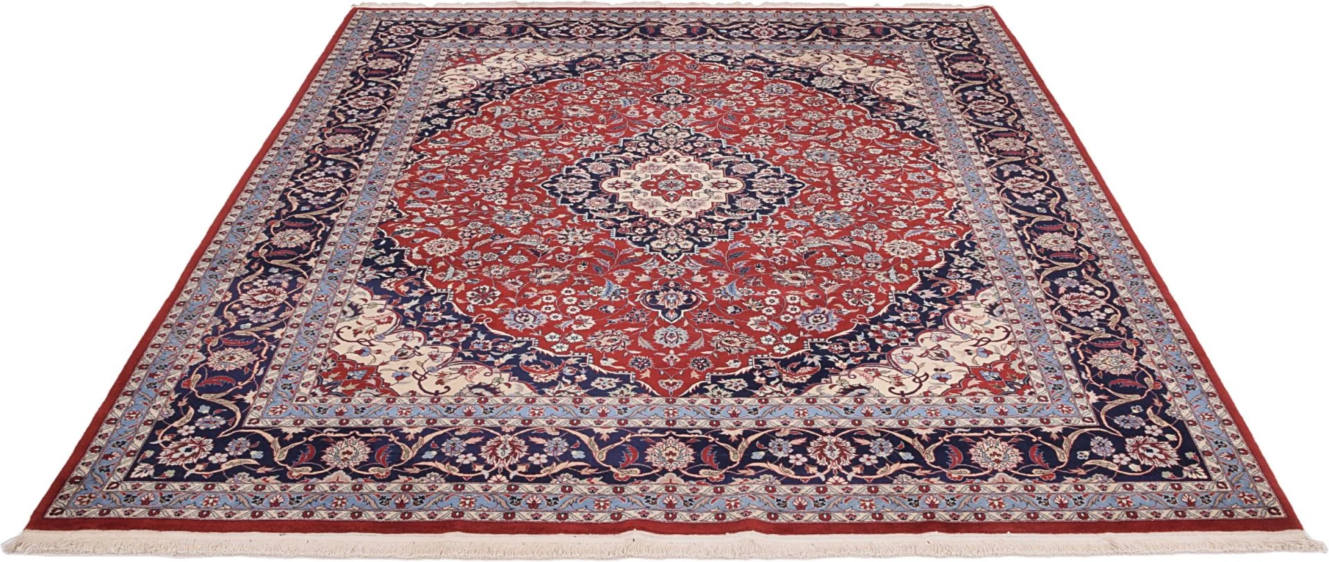 Handgeknüpfter Isfahan Teppich 257 × 310 cm