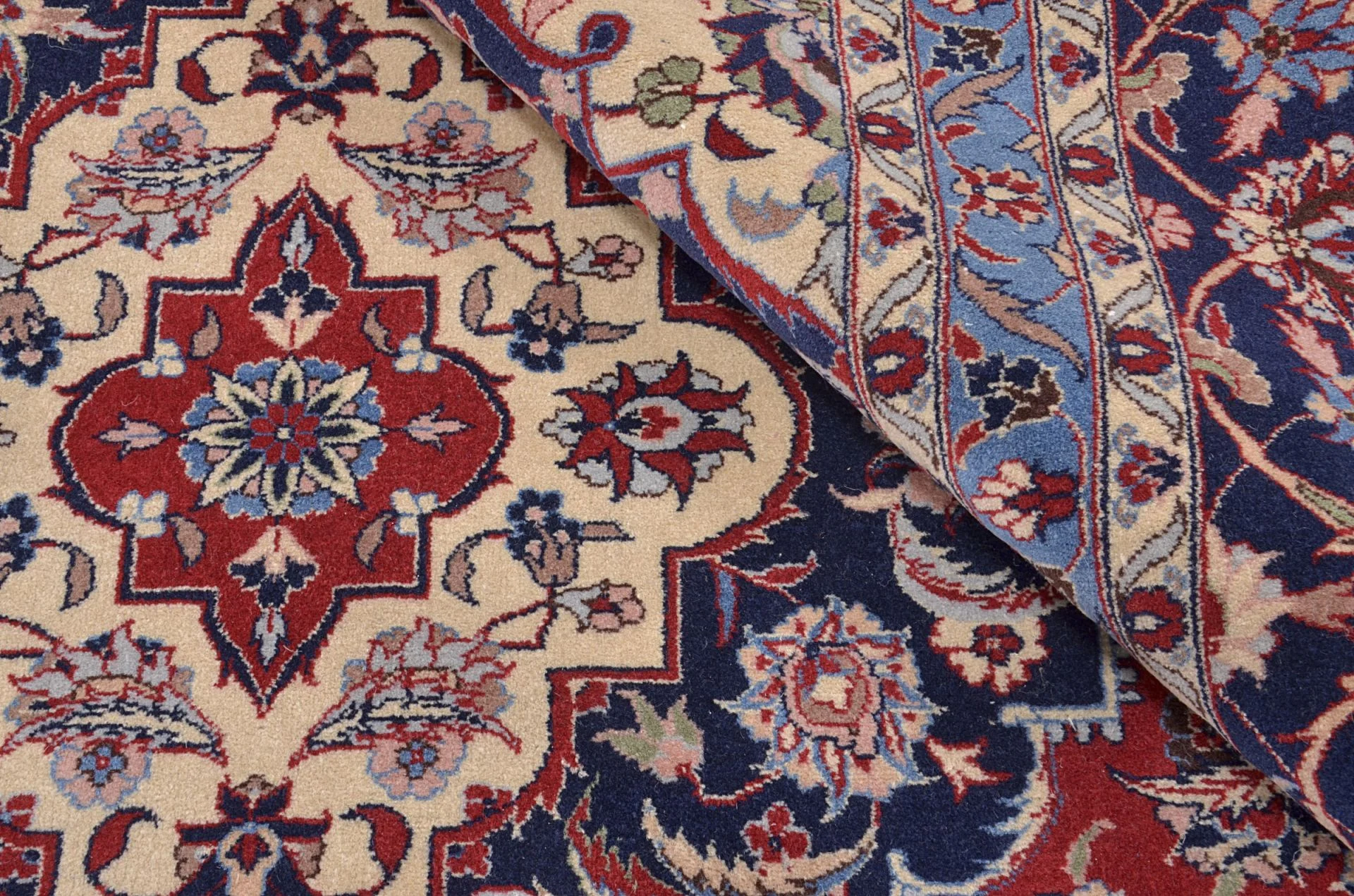 Handgeknüpfter Isfahan Teppich 257 × 310 cm