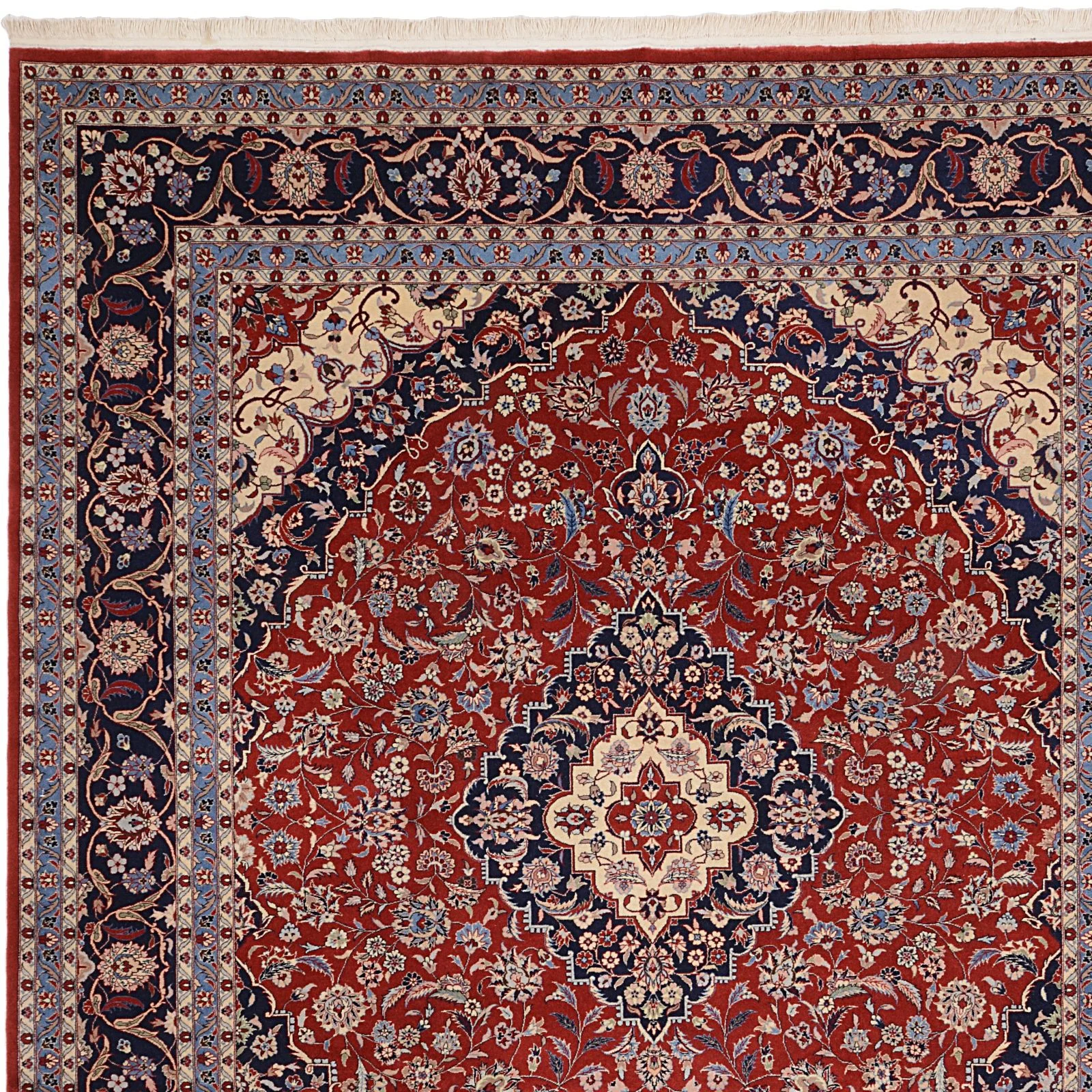 Handgeknüpfter Isfahan Teppich 257 × 310 cm