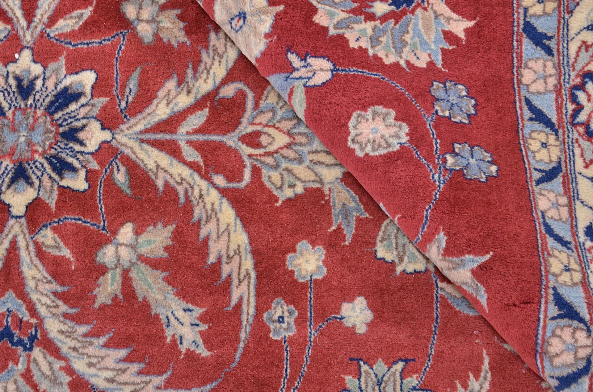 Isfahan Teppich 255 × 305 cm aus Wolle, handgeknüpft