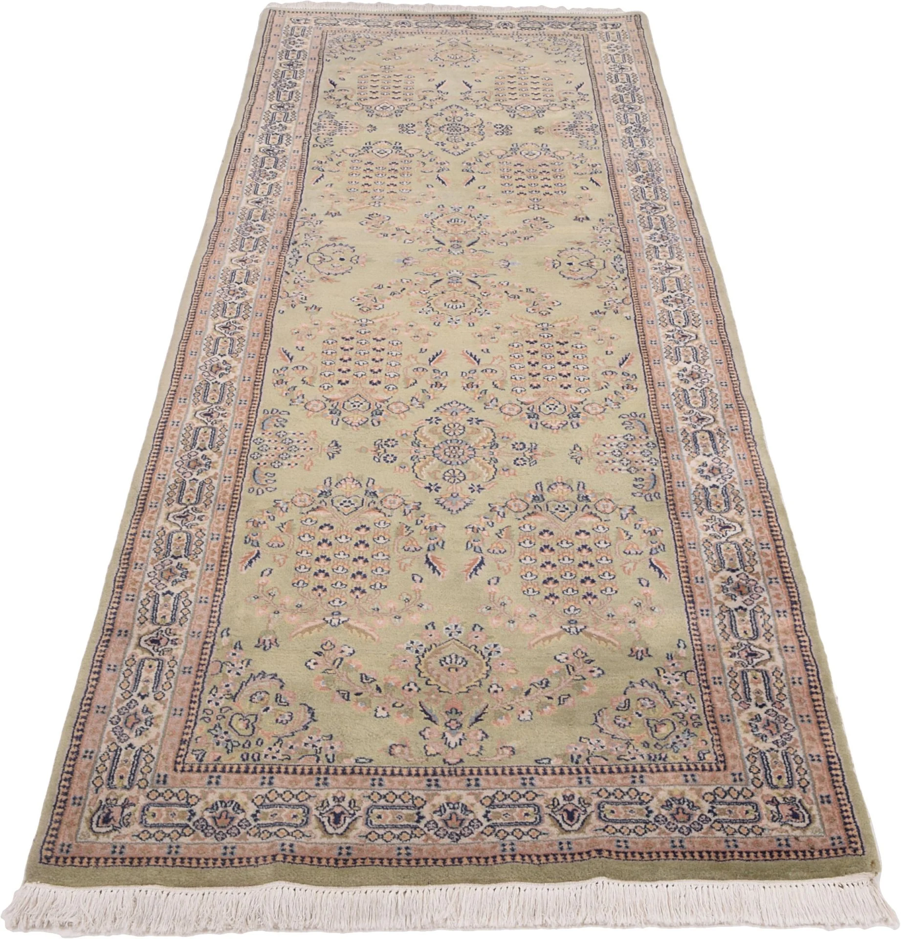 Handgeknüpfter Orientteppich, 121 × 350 cm, Wolle