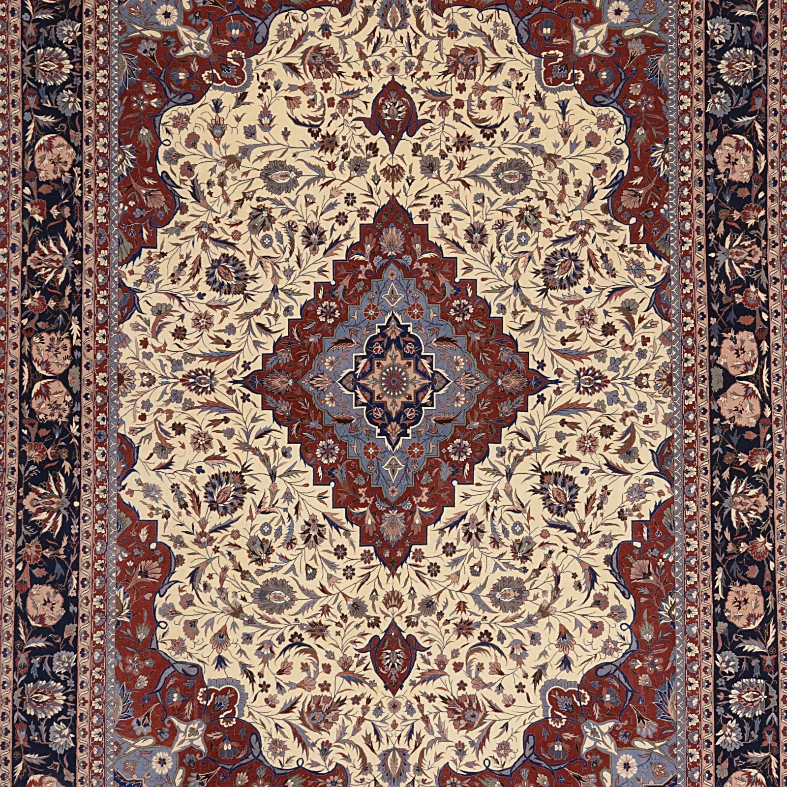 orientteppich-isfahan-278-x-375-cm-schurwolle-handgeknupft-5 Isfahan Teppich 278 × 375 cm aus Wolle, handgeknüpft