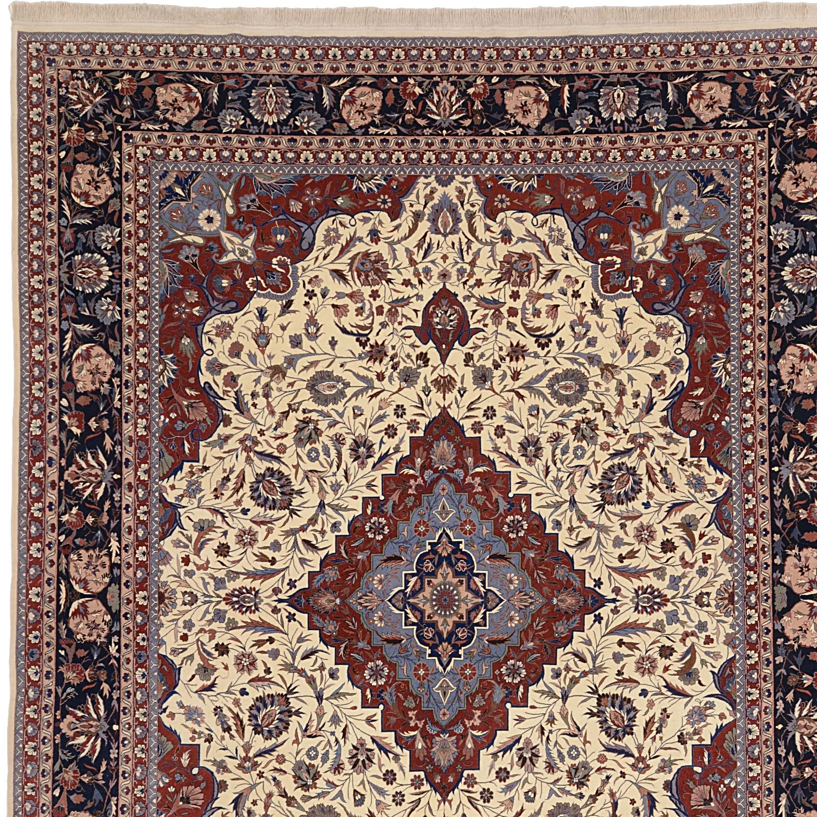 orientteppich-isfahan-278-x-375-cm-schurwolle-handgeknupft-6 Isfahan Teppich 278 × 375 cm aus Wolle, handgeknüpft