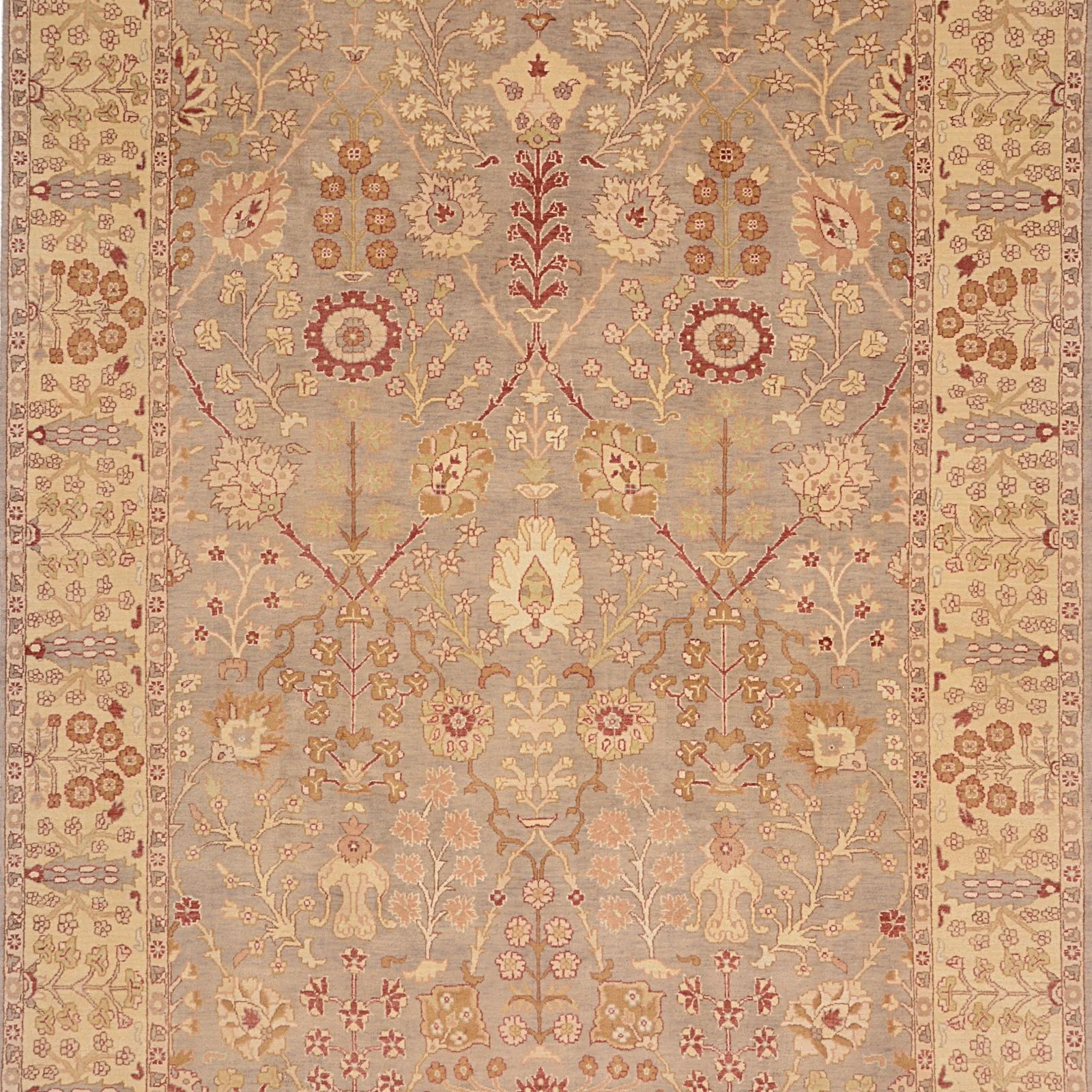 Handgeknüpfter Ziegler Orientteppich, 213 × 307 cm, Wolle