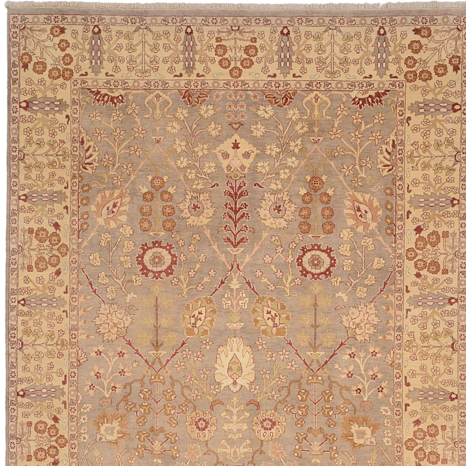 Handgeknüpfter Ziegler Orientteppich, 213 × 307 cm, Wolle