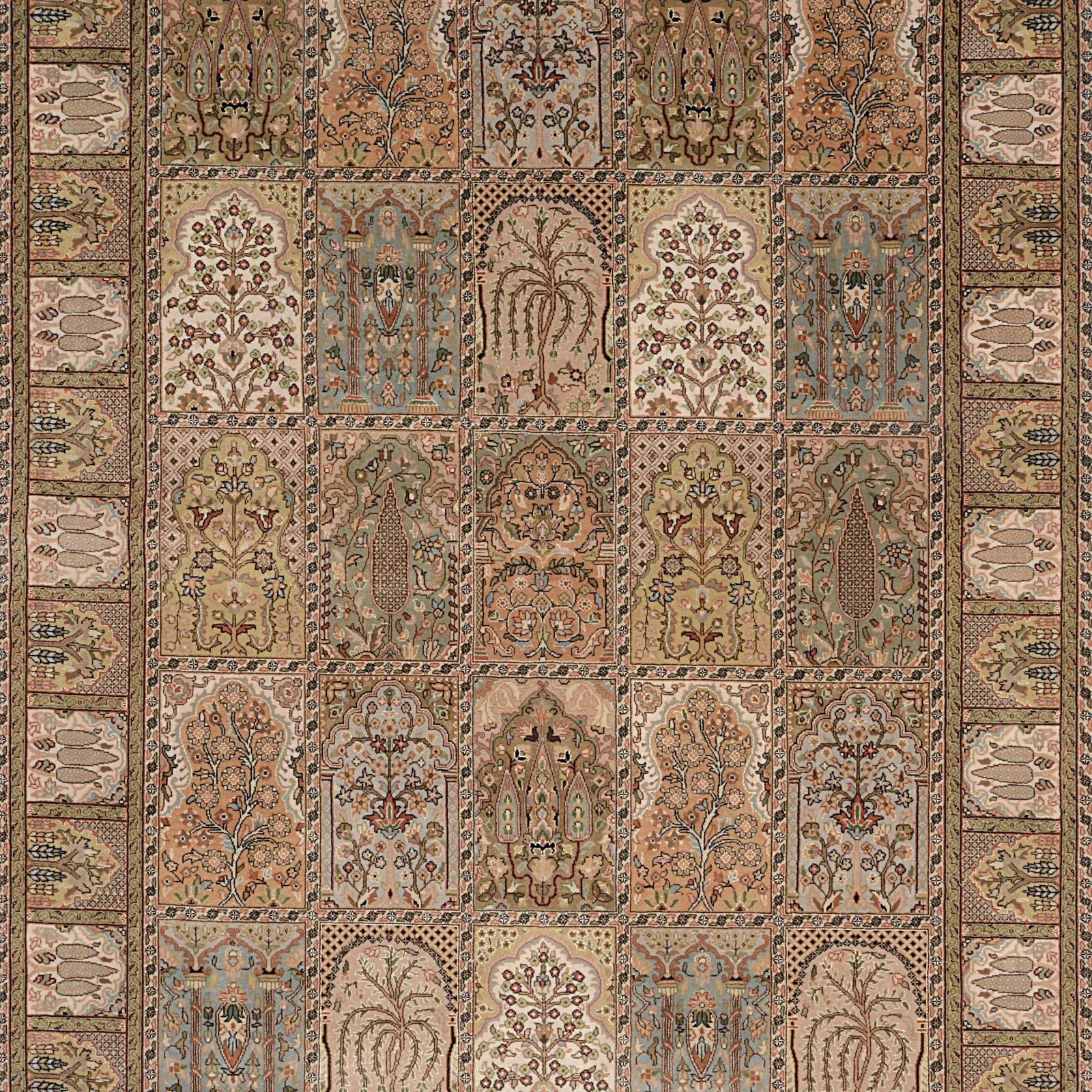 Handgeknüpfter Ghom Orientteppich, 174 × 243 cm, Wolle