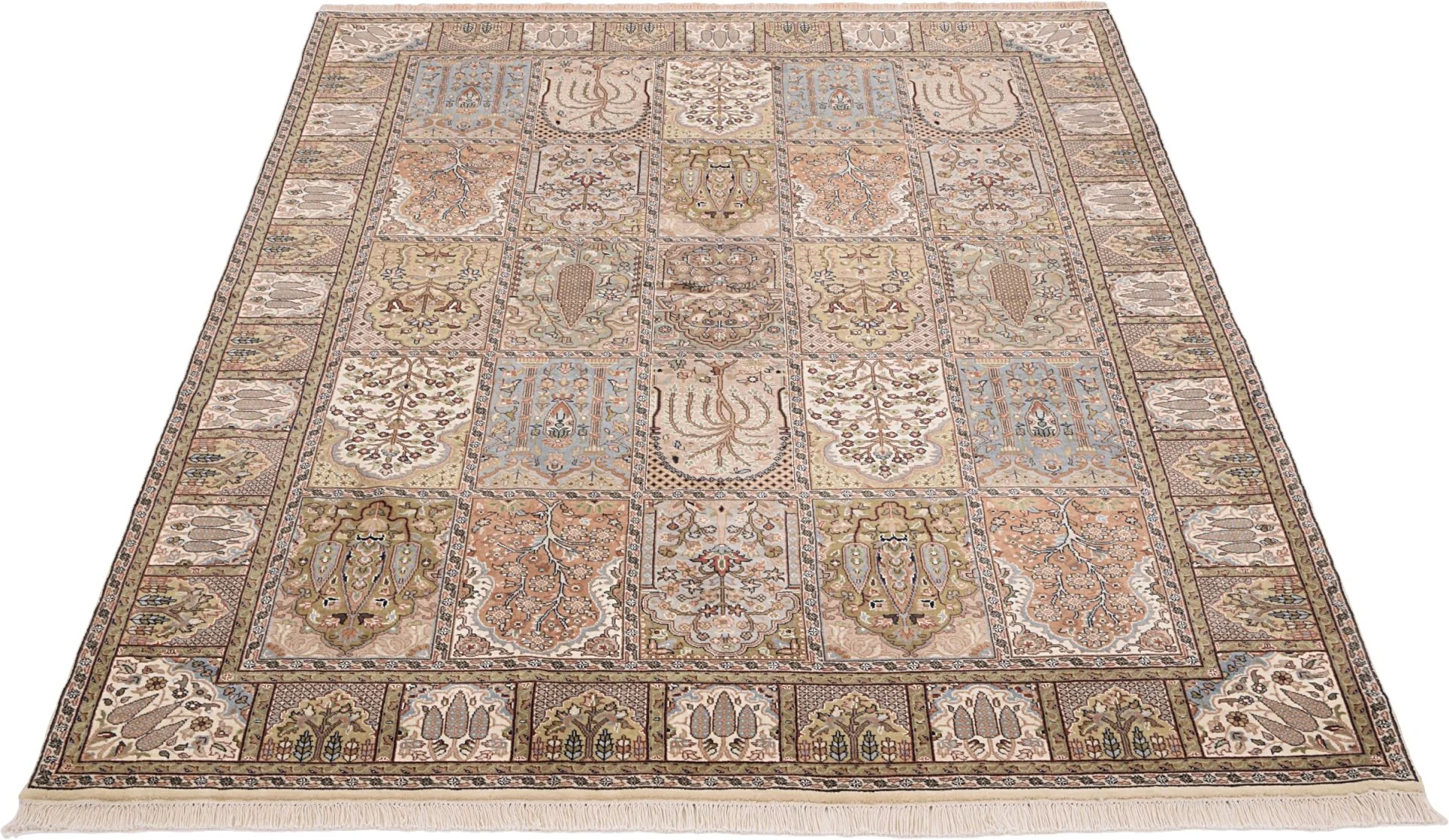 Ghom Orientteppich aus Indien, 170 × 237 cm