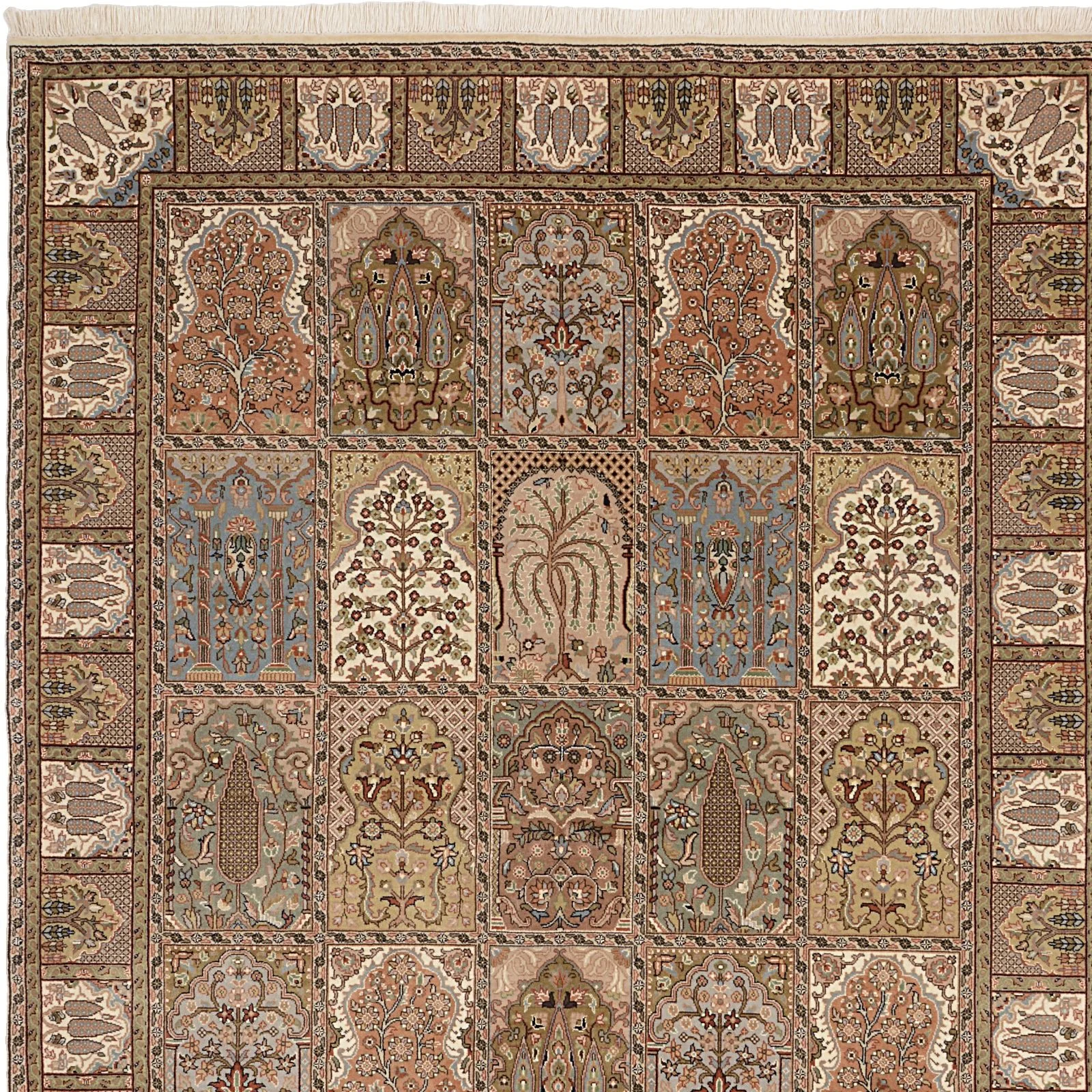 Ghom Orientteppich aus Indien, 170 × 237 cm