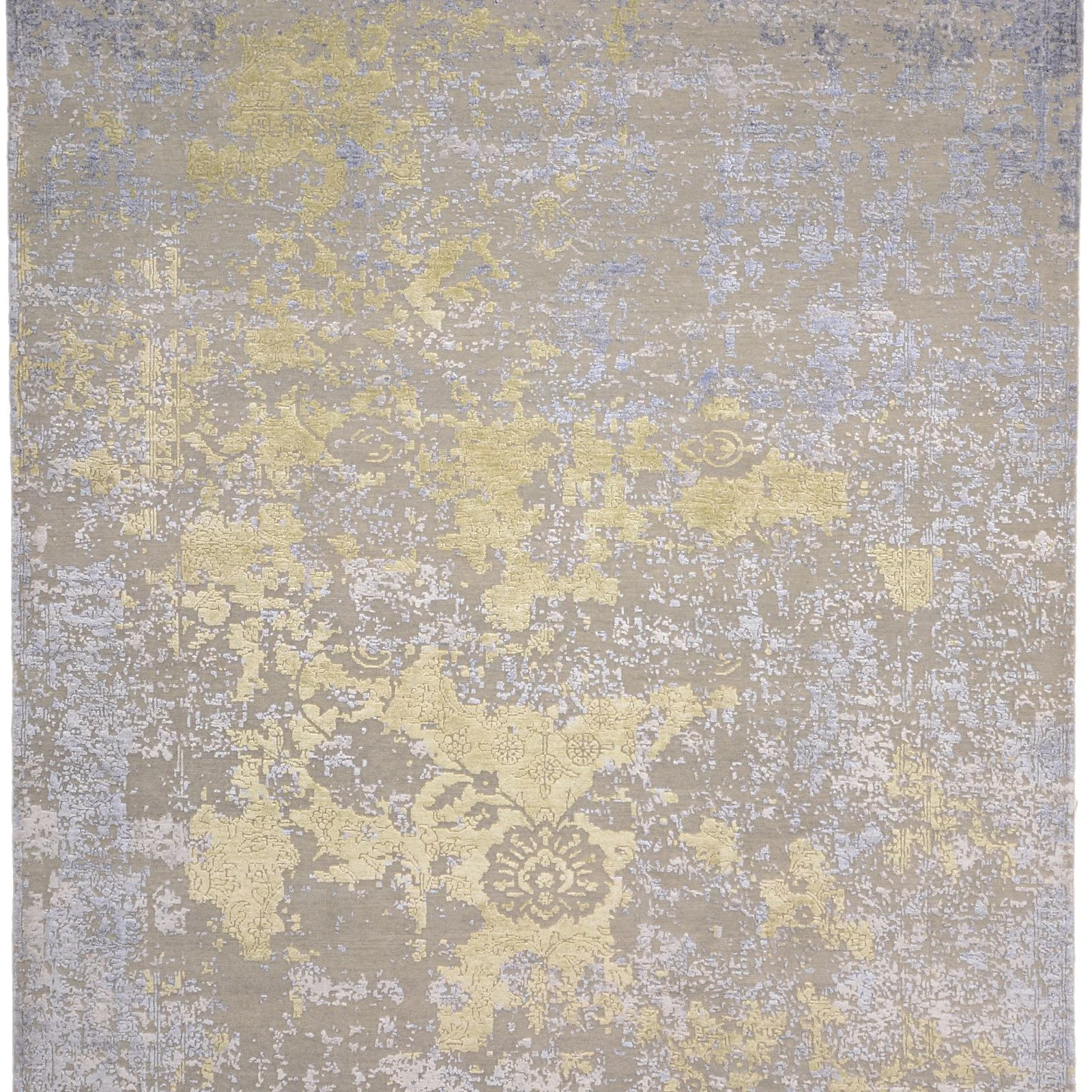 Orientteppich 206 × 306 cm aus Seide, handgeknüpft