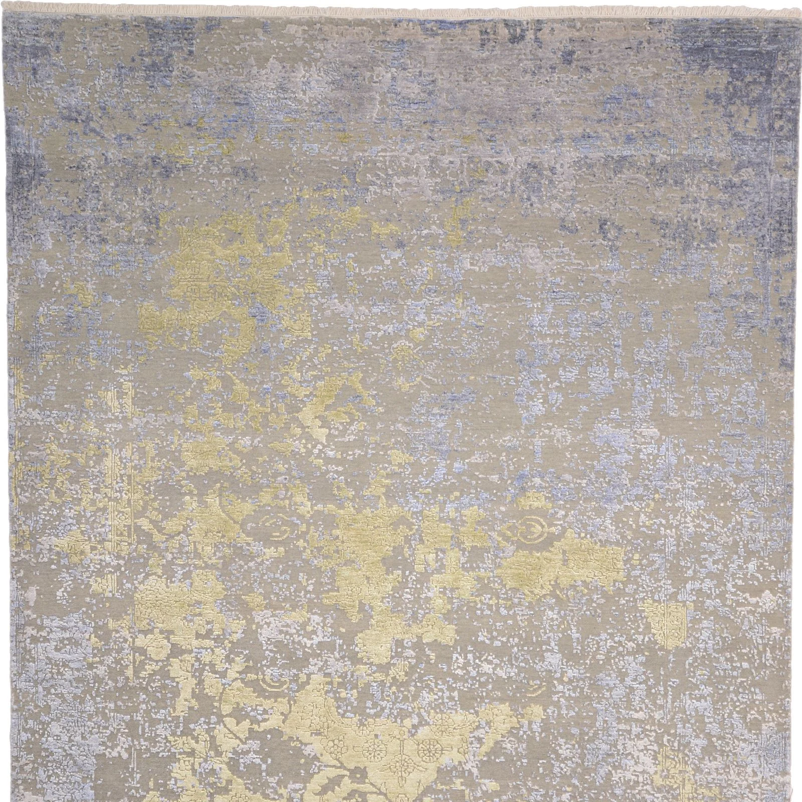 Orientteppich 206 × 306 cm aus Seide, handgeknüpft