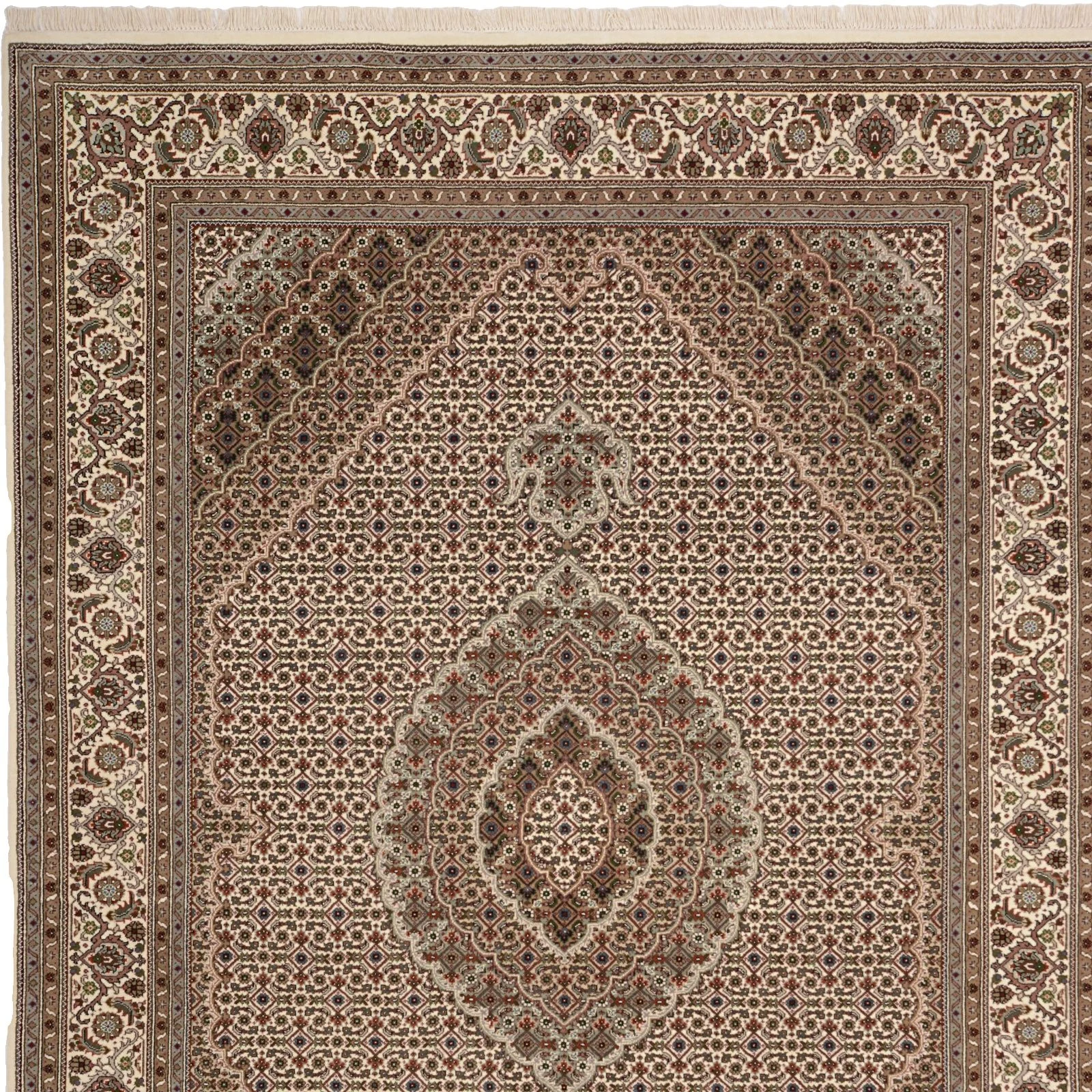 orientteppich-tabriz-170-x-240-cm-baumwolle-handgeknupft-fein-6 Handgeknüpfter Täbriz Orientteppich 170 × 240 cm