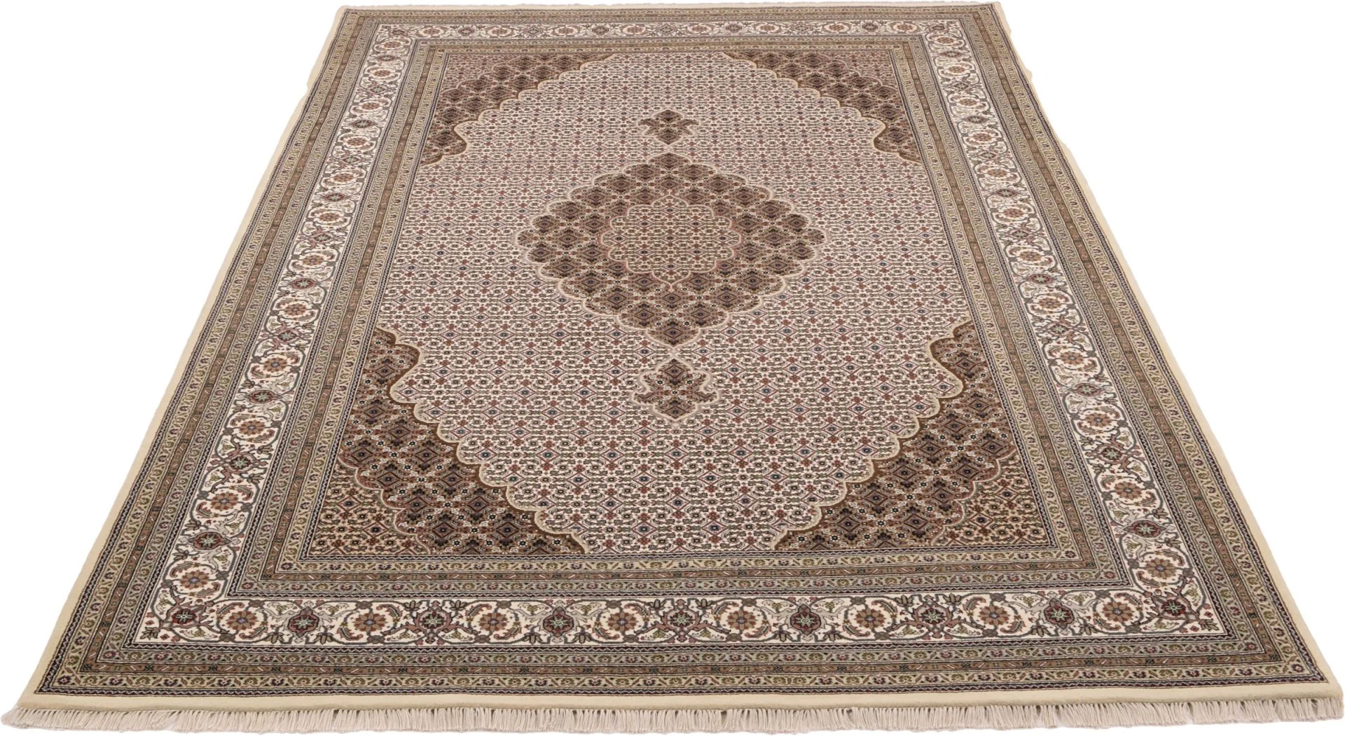 Handgeknüpfter Täbriz Orientteppich 199 × 307 cm