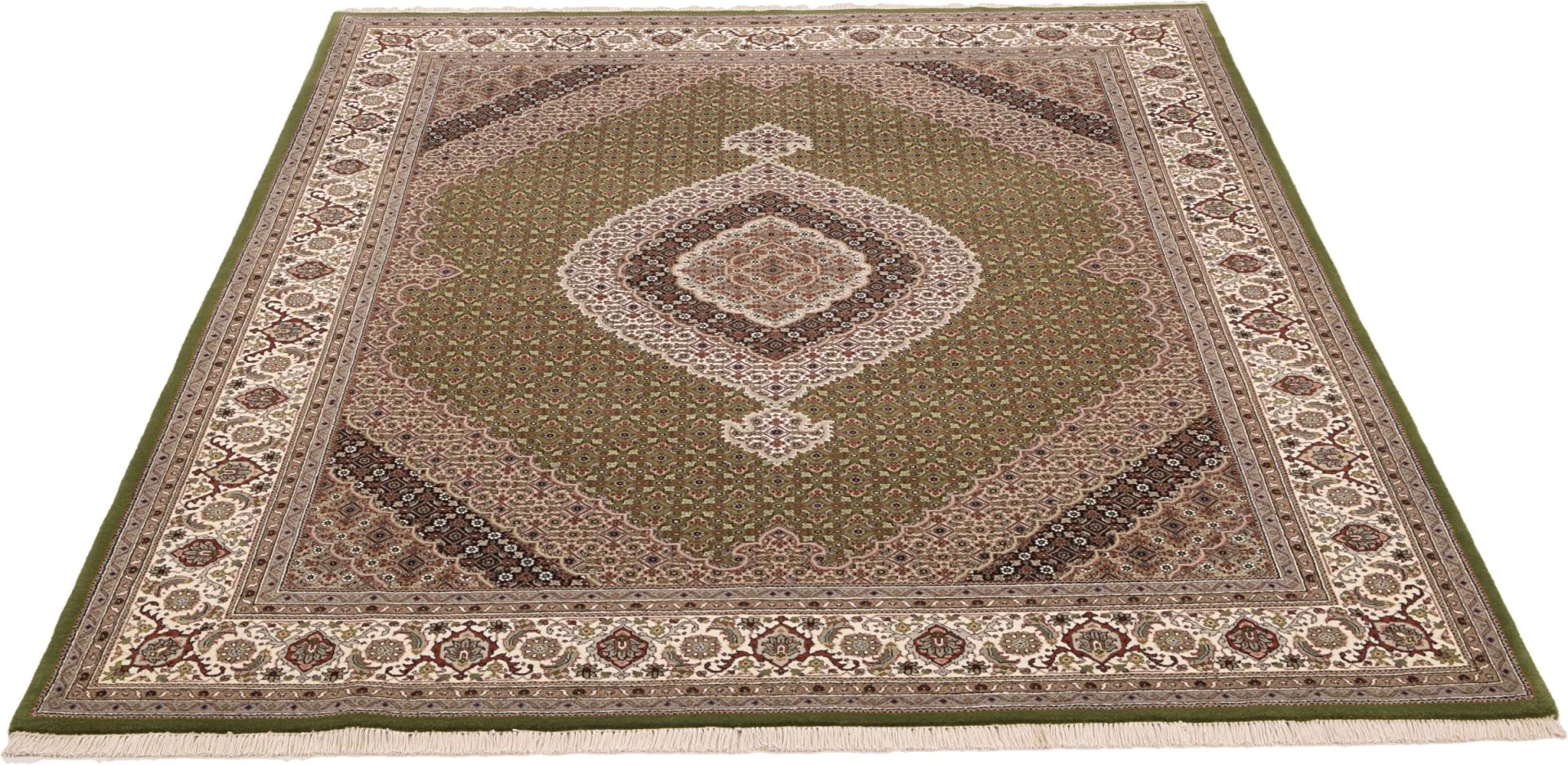 Täbriz Orientteppich aus Indien, 196 × 251 cm
