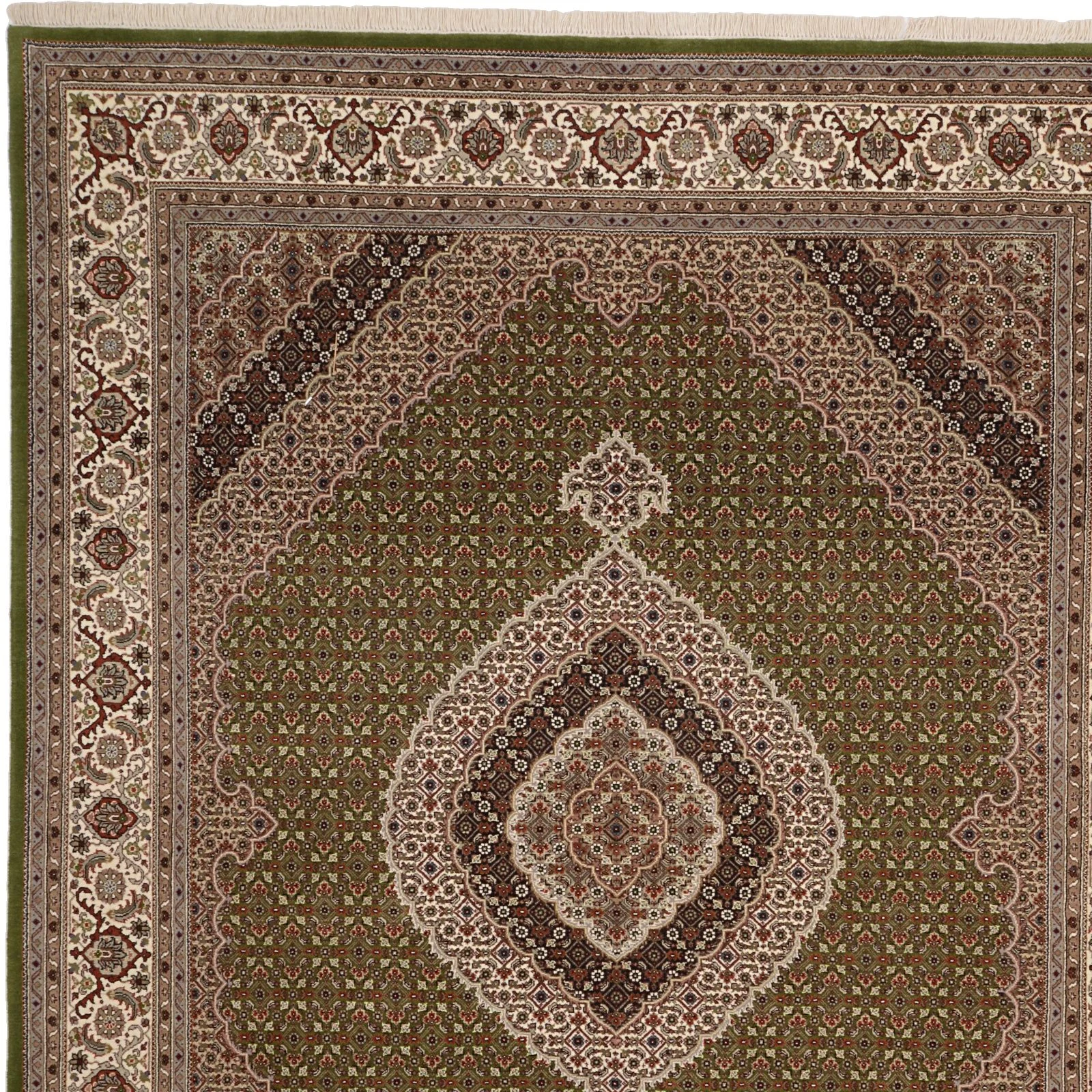 Täbriz Orientteppich aus Indien, 196 × 251 cm