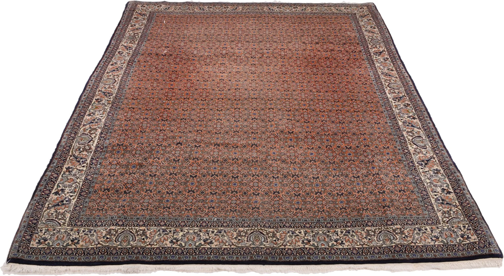 Handgeknüpfter Bijar Perserteppich, 204 × 295 cm, Wolle