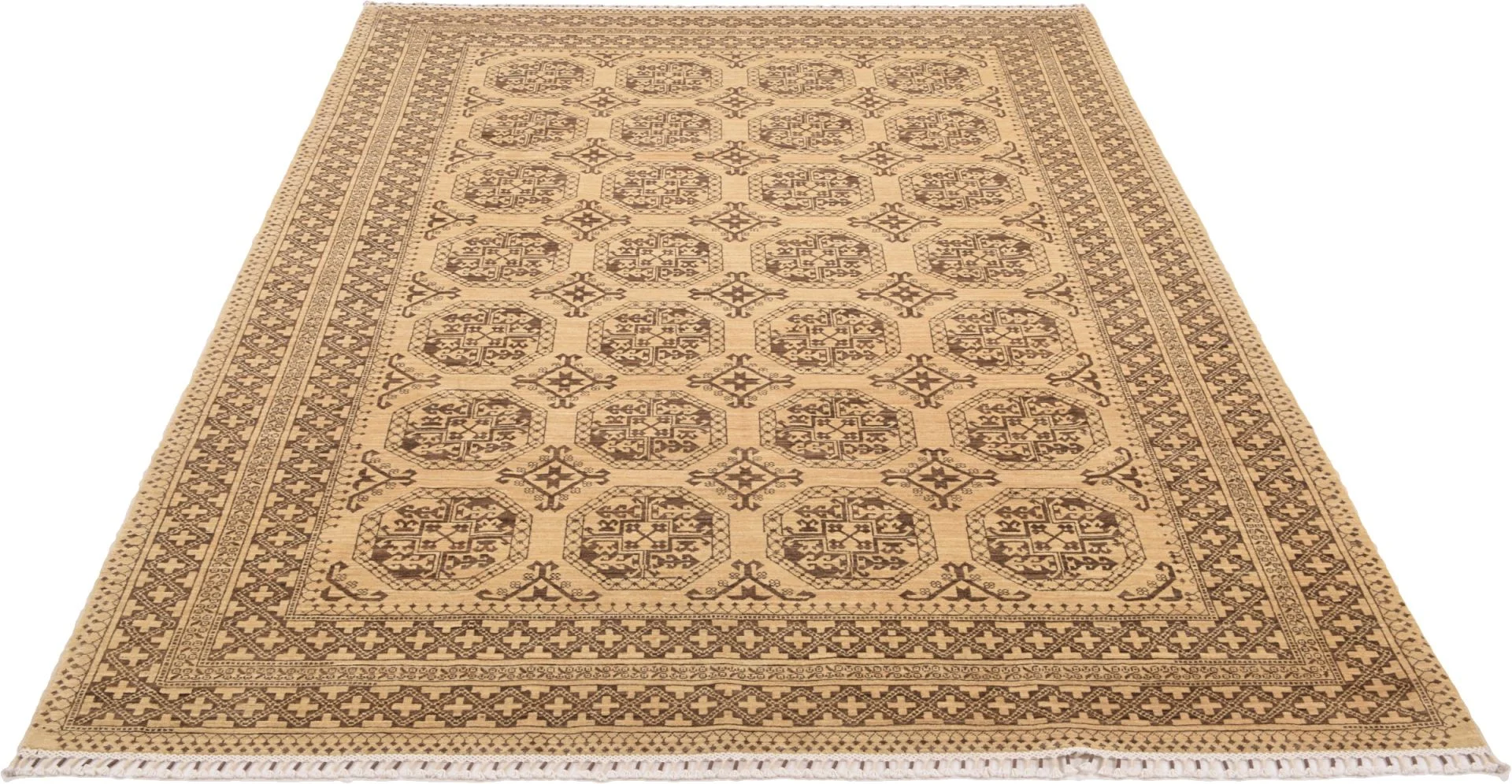 Samarkand Orientteppich 211 × 288 cm aus Wolle, handgeknüpft