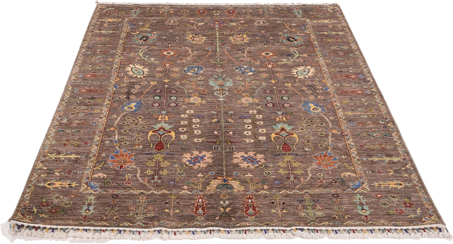 Handgeknüpfter Samarkand Orientteppich, 174 × 239 cm, Wolle