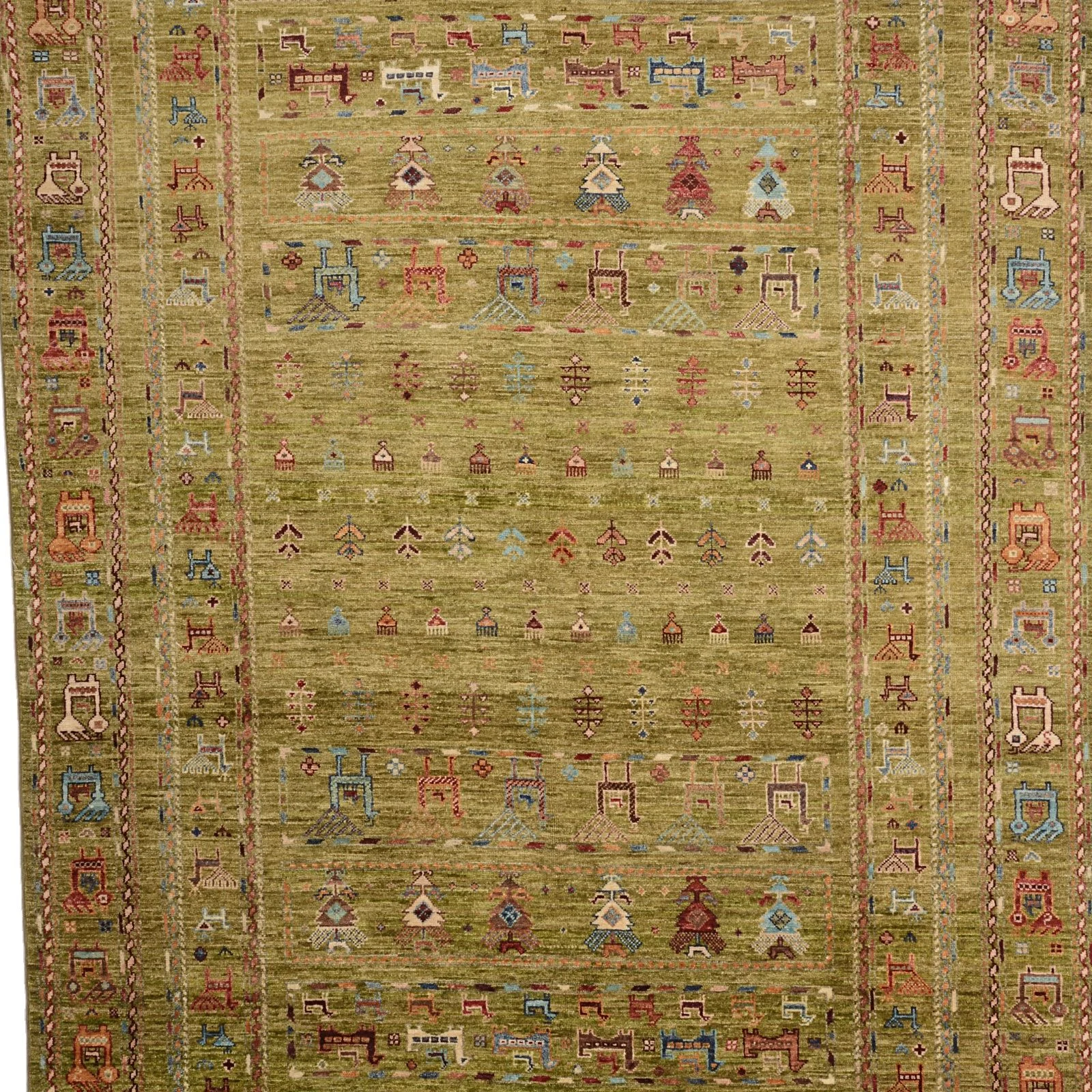 orientteppich-samarkand-168-x-238-cm-schurwolle-handgeknupft-1 Handgeknüpfter Samarkand Orientteppich, 168 × 238 cm, Wolle