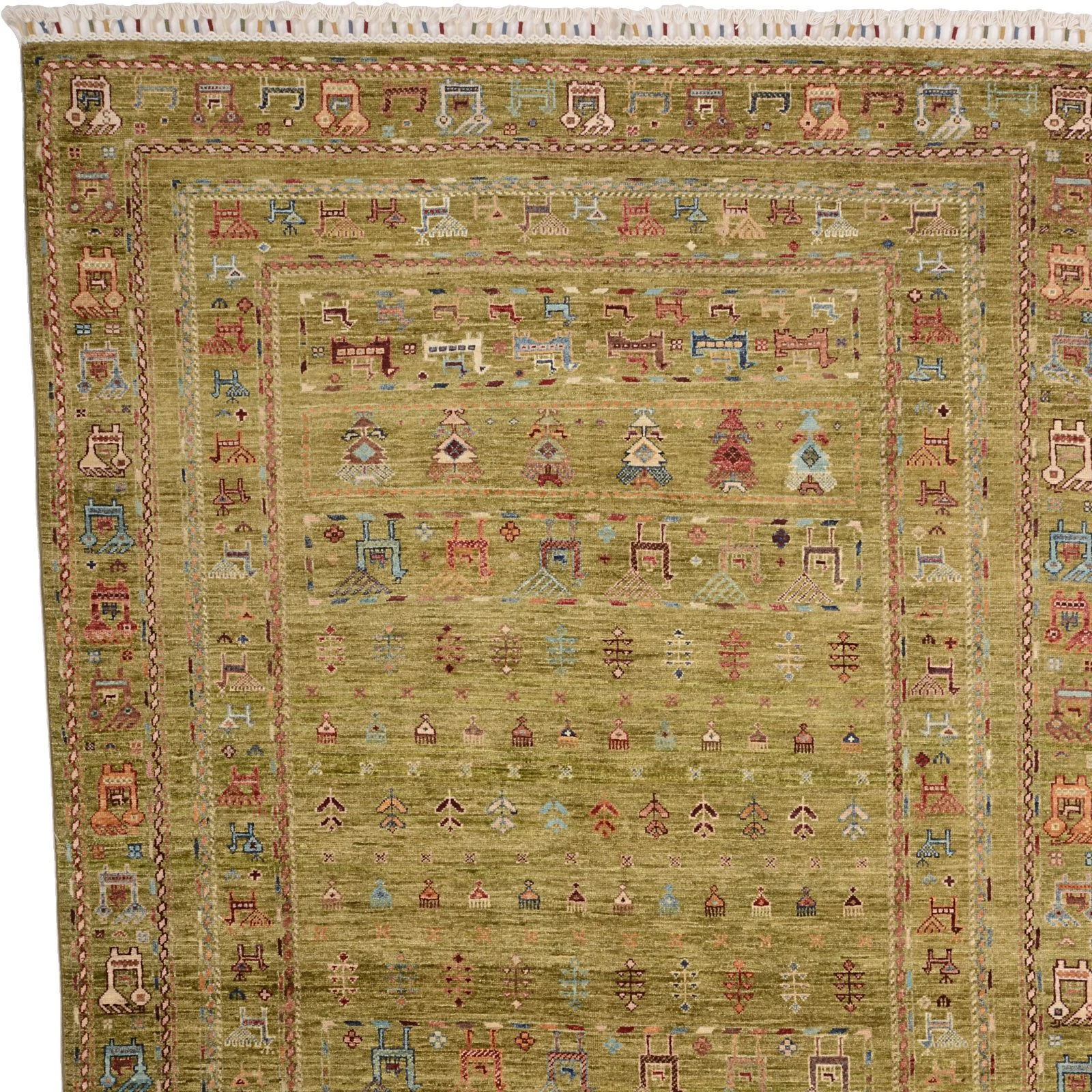 orientteppich-samarkand-168-x-238-cm-schurwolle-handgeknupft-2 Handgeknüpfter Samarkand Orientteppich, 168 × 238 cm, Wolle