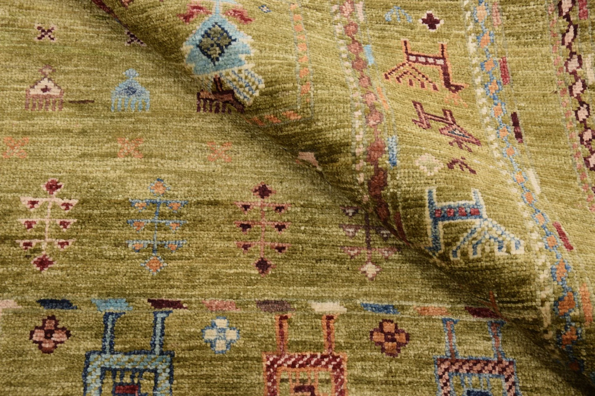 orientteppich-samarkand-168-x-238-cm-schurwolle-handgeknupft-5 Handgeknüpfter Samarkand Orientteppich, 168 × 238 cm, Wolle