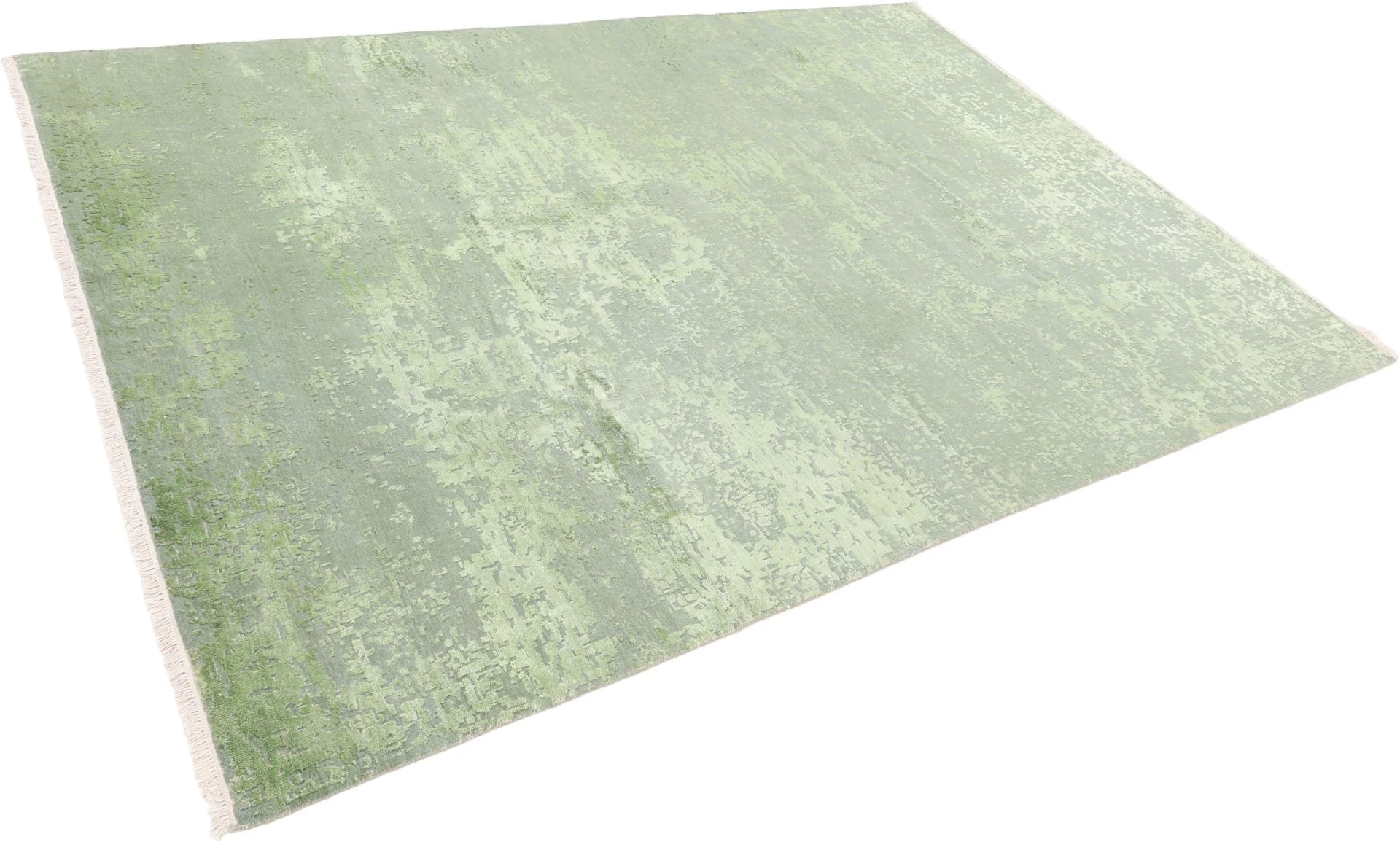 Handgeknüpfter Orientteppich, 247 × 346 cm, Wolle & Seide