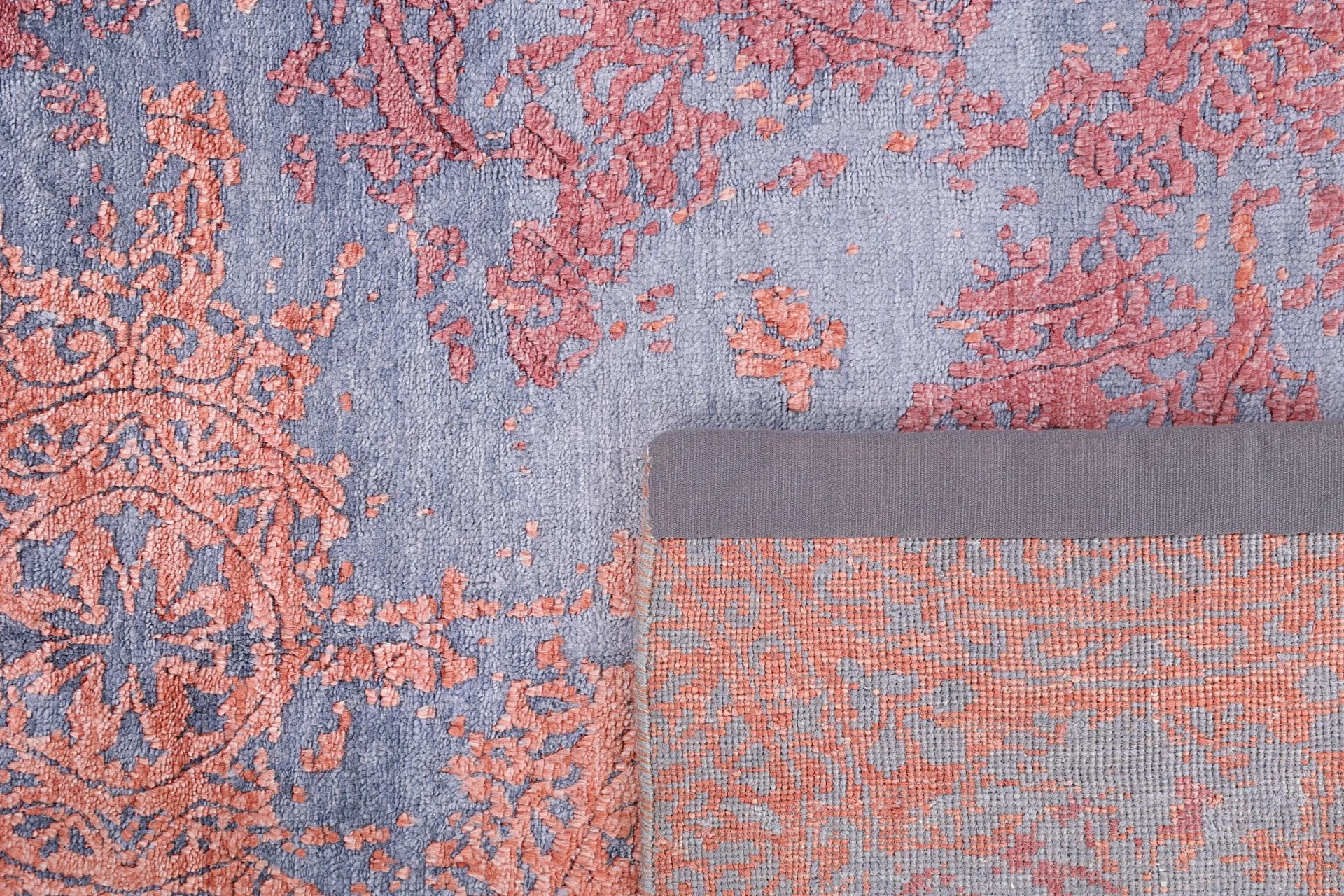 Orientteppich 116 × 179 cm aus Wolle & Seide, handgeknüpft