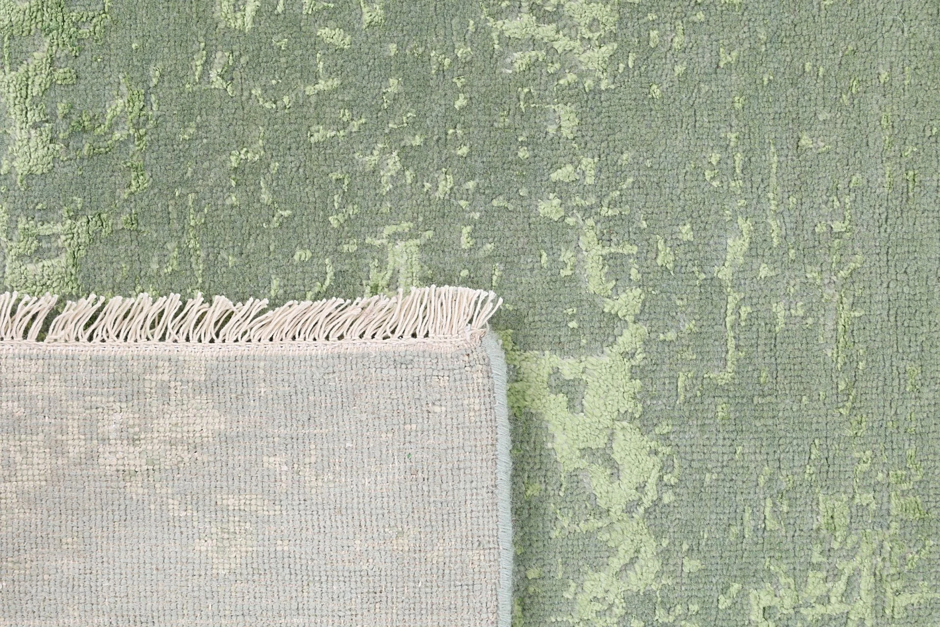 Orientteppich 123 × 178 cm aus Wolle & Seide, handgeknüpft