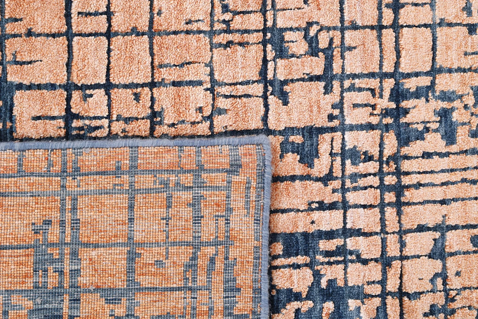Handgeknüpfter Orientteppich, 273 × 372 cm, Wolle & Seide
