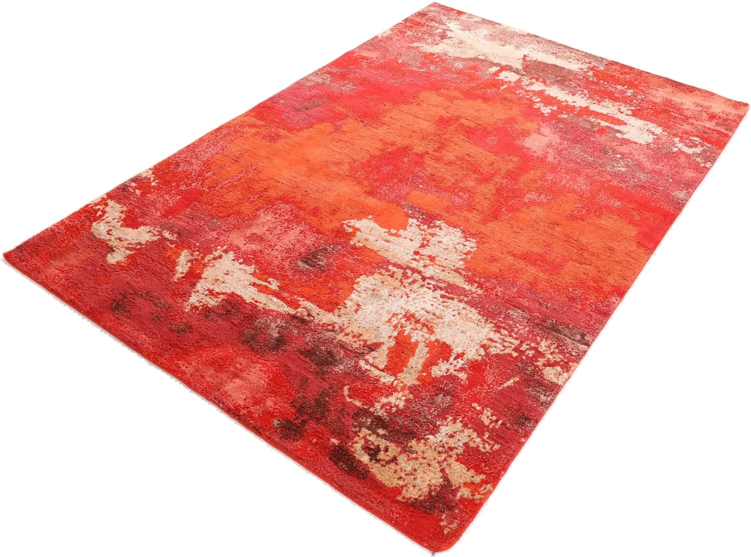 Handgeknüpfter Orientteppich, 167 × 248 cm, Wolle & Seide