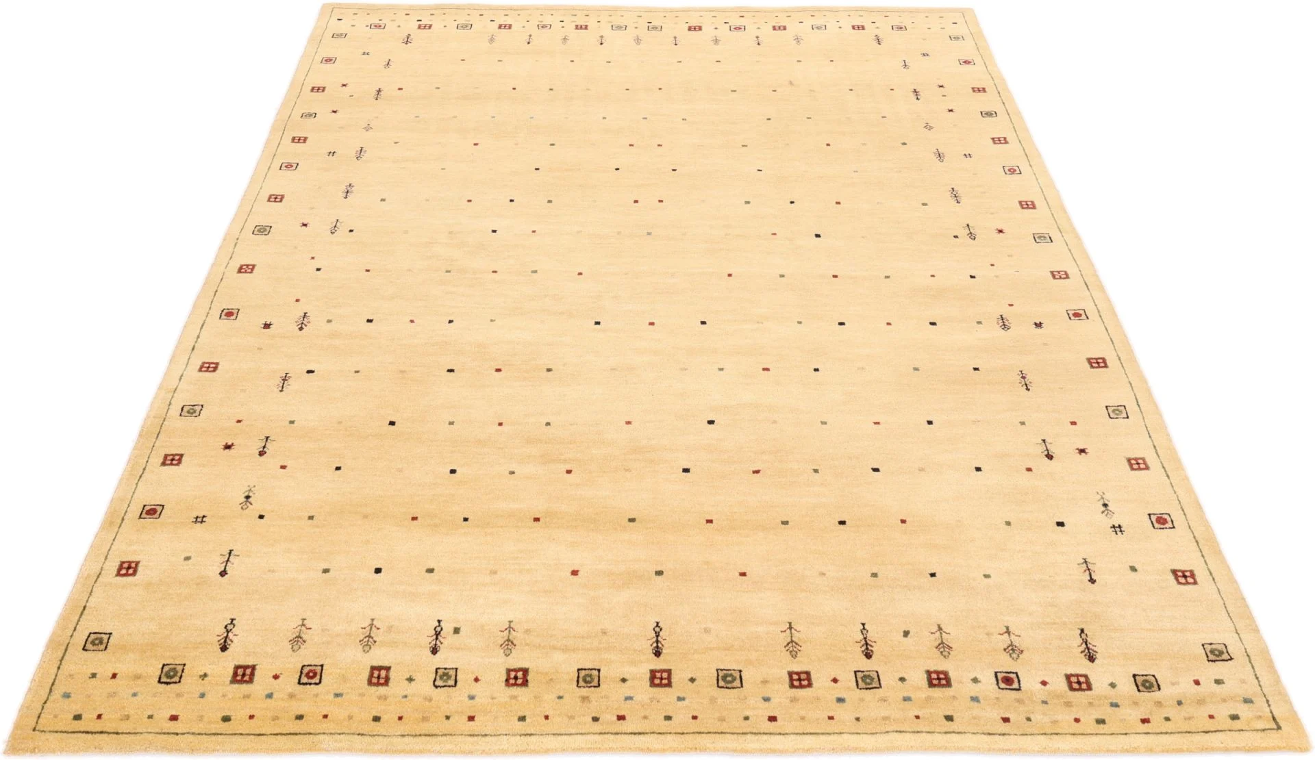 Loribaft Orientteppich aus Indien, 190 × 256 cm