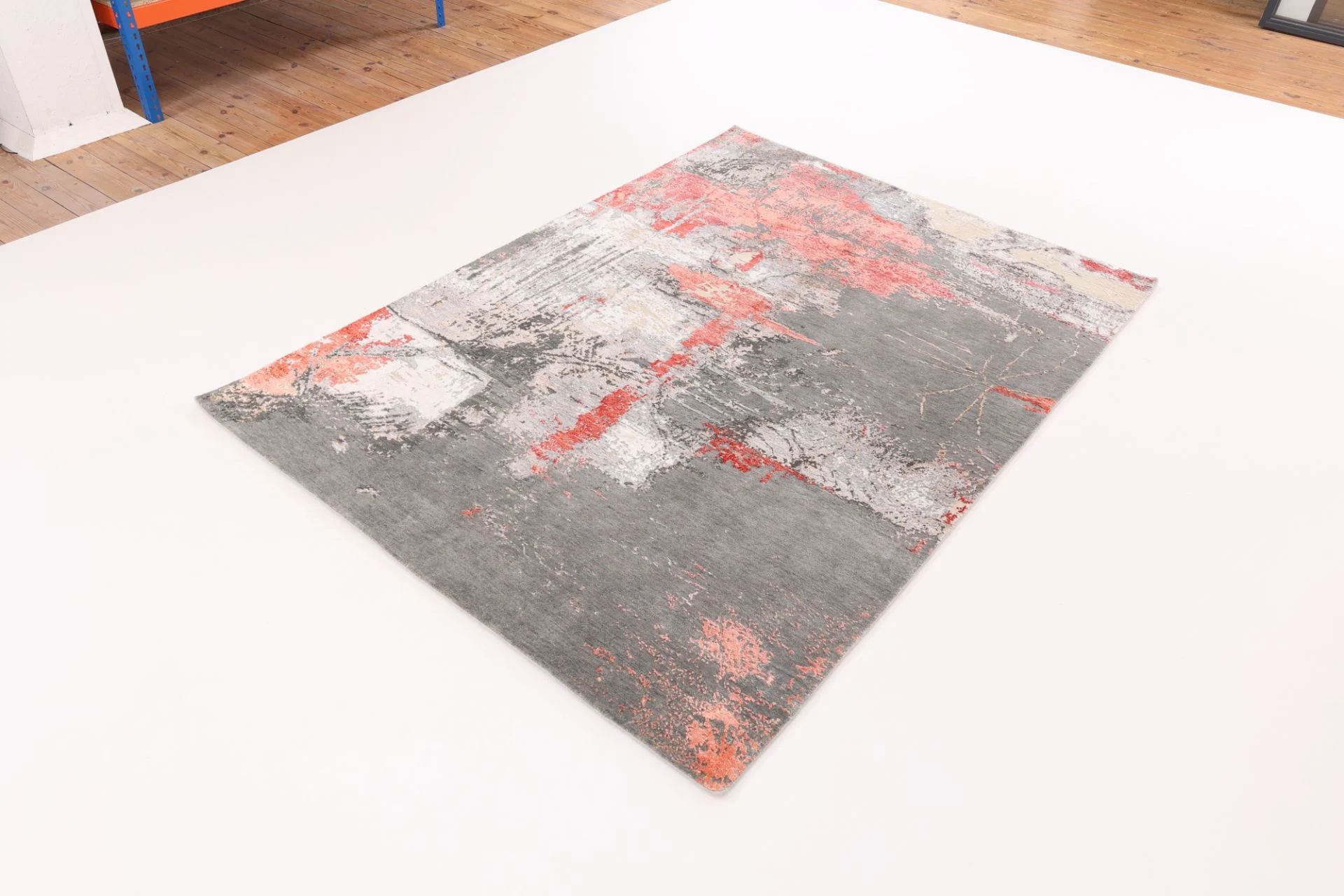 Orientteppich 173 × 241 cm aus Wolle & Seide, handgeknüpft