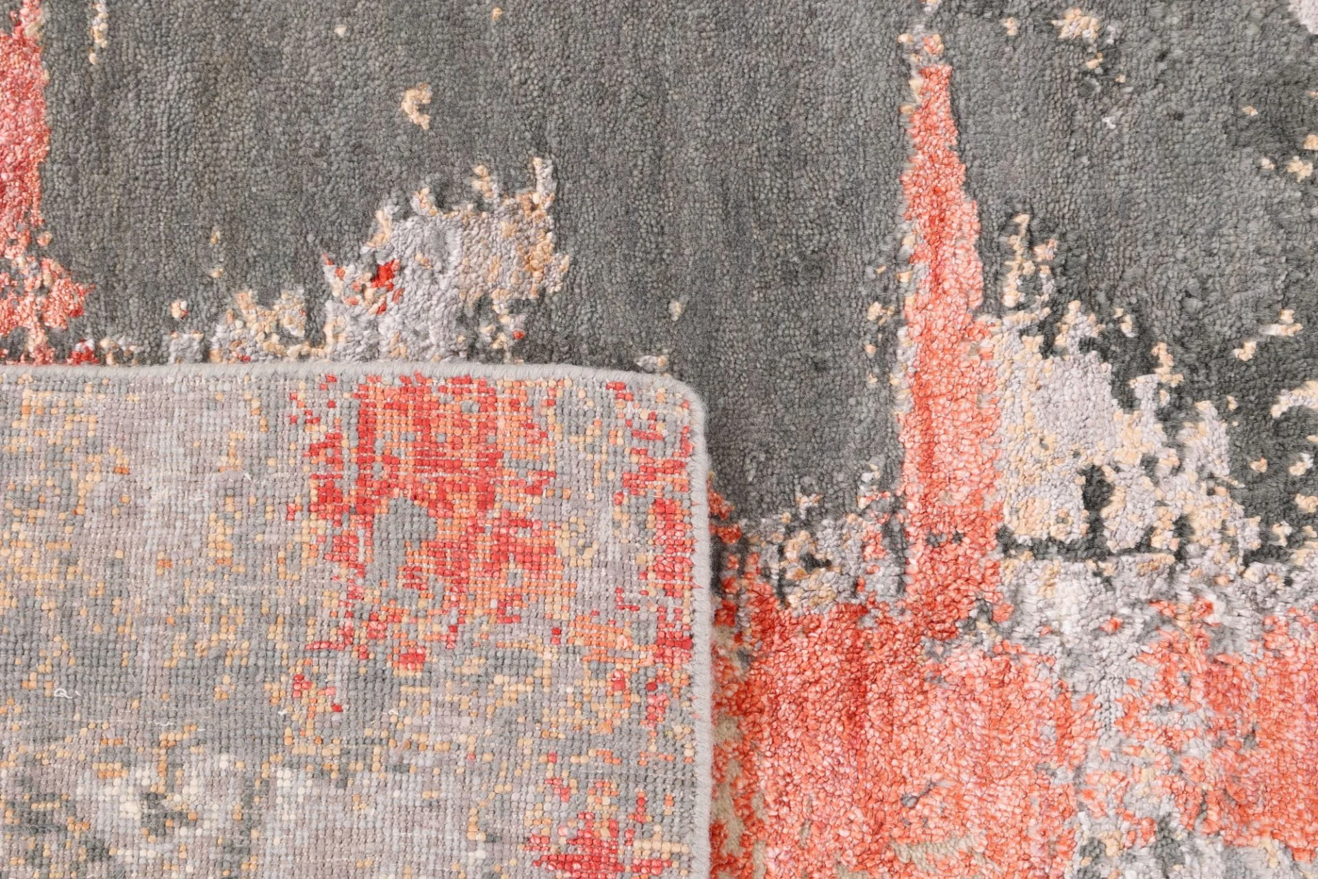 Orientteppich 173 × 241 cm aus Wolle & Seide, handgeknüpft