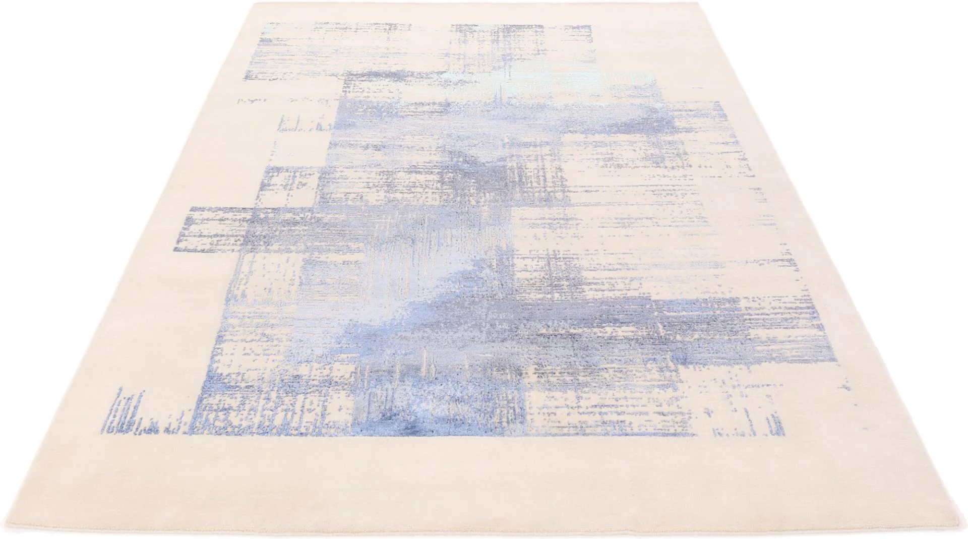 Orientteppich 207 × 303 cm aus Wolle & Seide, handgeknüpft